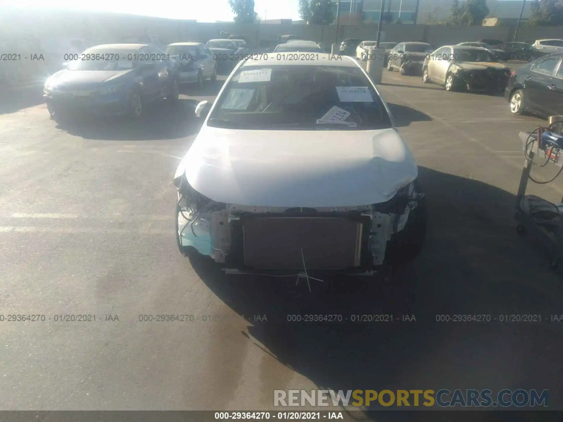 6 Photograph of a damaged car 5YFS4RCE8LP047005 TOYOTA COROLLA 2020