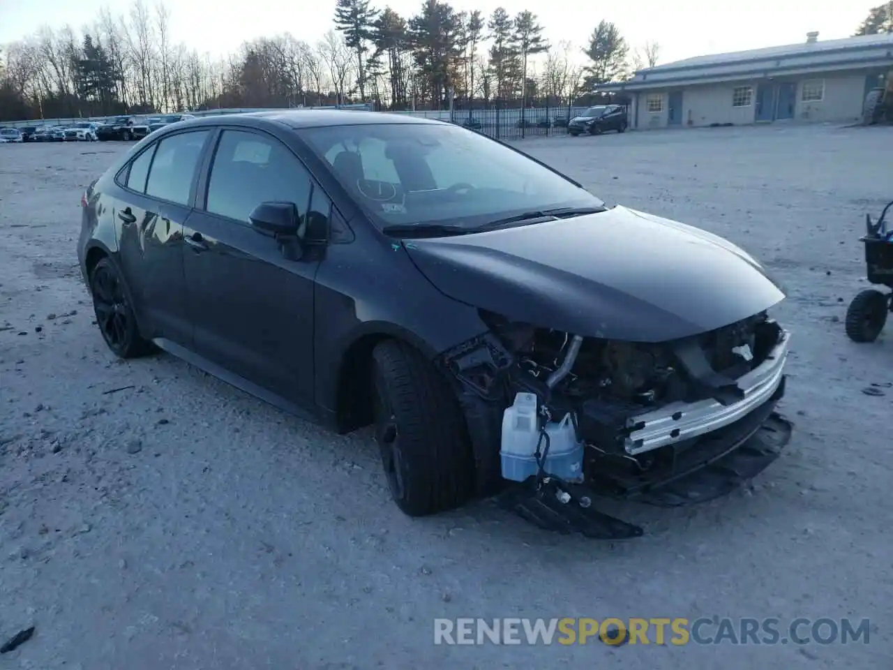 1 Photograph of a damaged car 5YFS4RCE8LP050504 TOYOTA COROLLA 2020