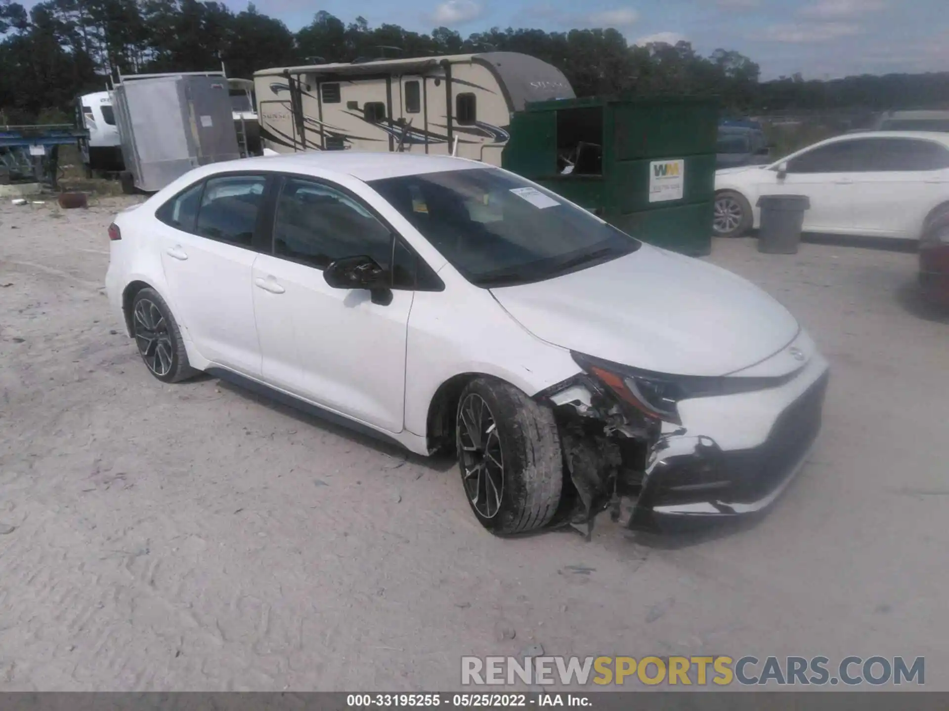 1 Photograph of a damaged car 5YFS4RCE8LP052012 TOYOTA COROLLA 2020