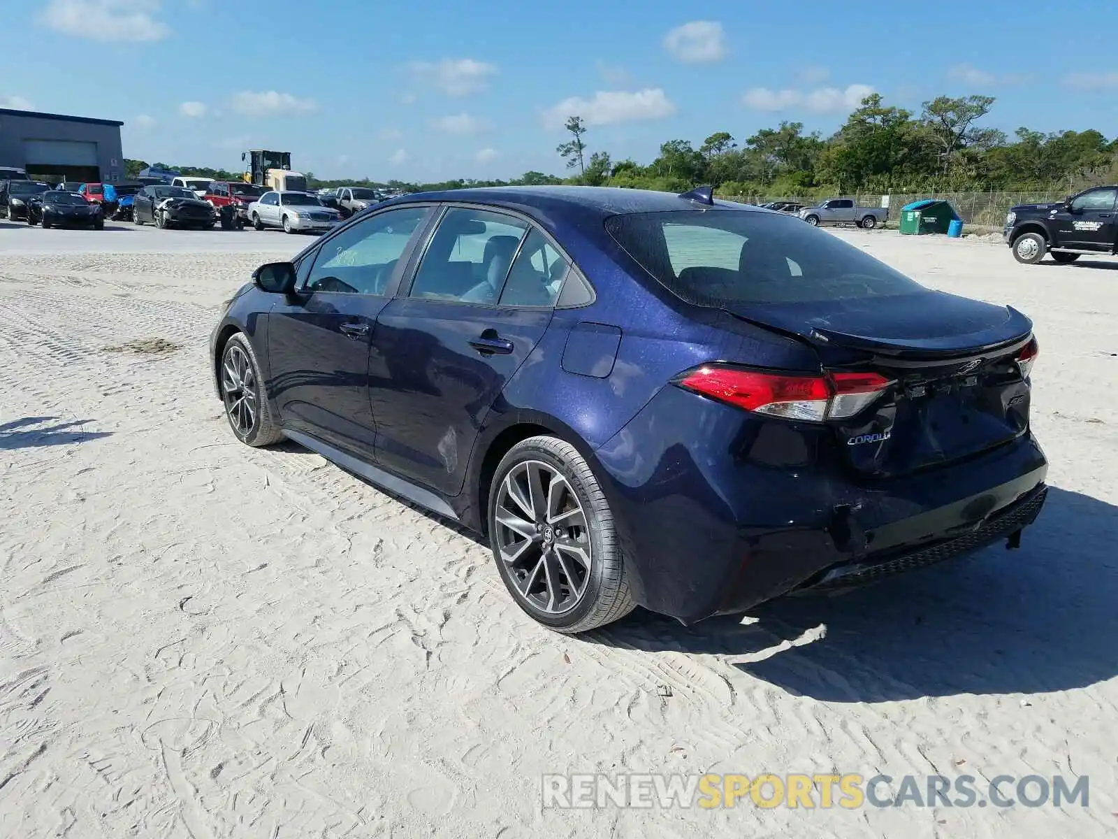 3 Photograph of a damaged car 5YFS4RCE8LP052771 TOYOTA COROLLA 2020