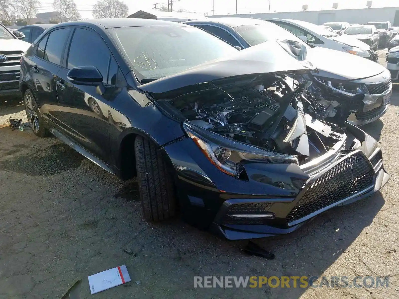 1 Photograph of a damaged car 5YFS4RCE9LP004311 TOYOTA COROLLA 2020