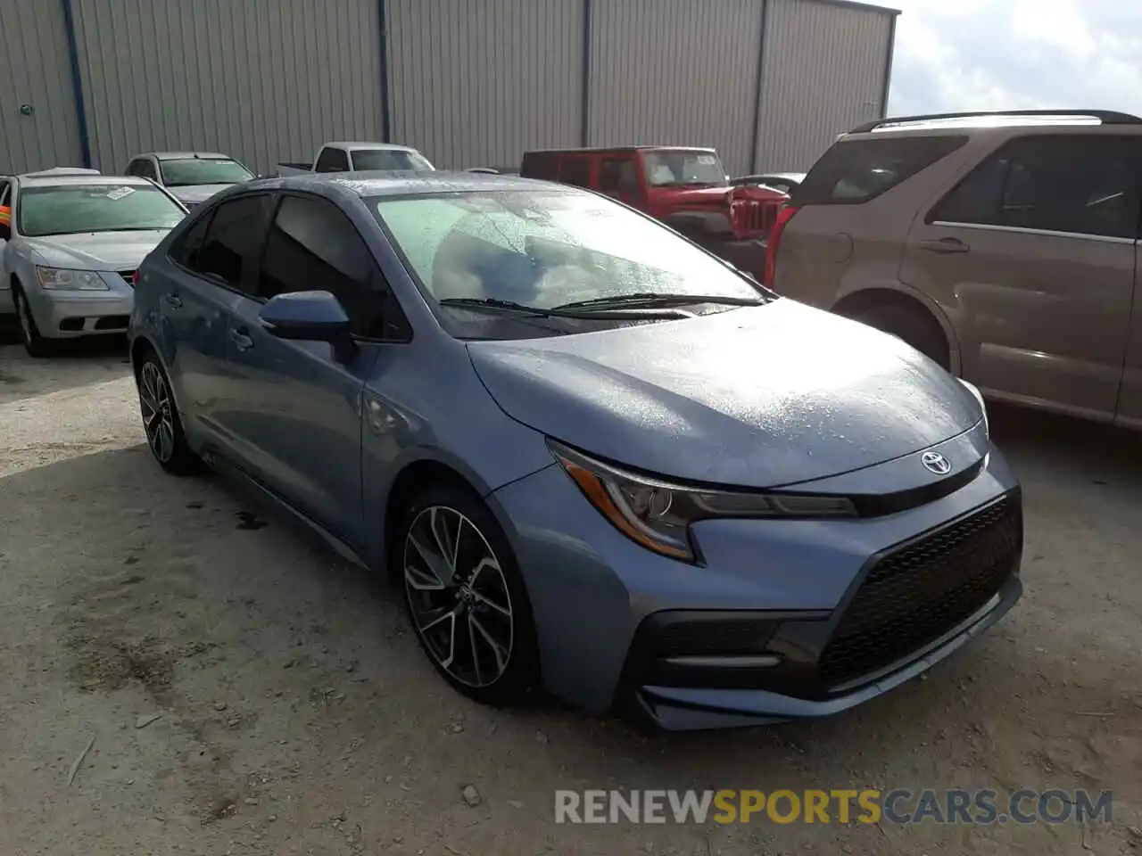 1 Photograph of a damaged car 5YFS4RCE9LP009895 TOYOTA COROLLA 2020