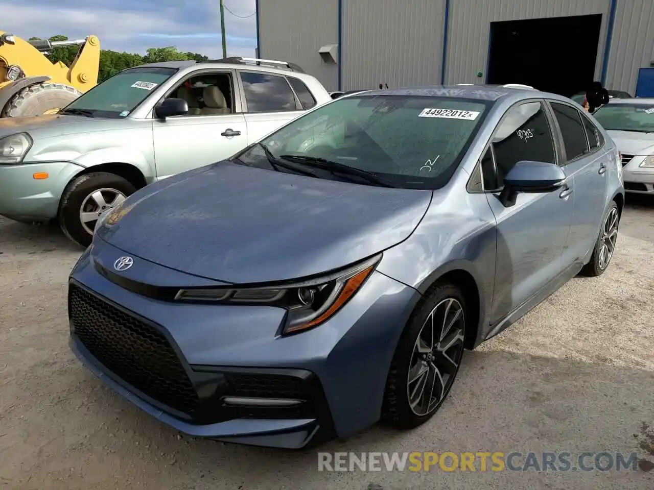 2 Photograph of a damaged car 5YFS4RCE9LP009895 TOYOTA COROLLA 2020