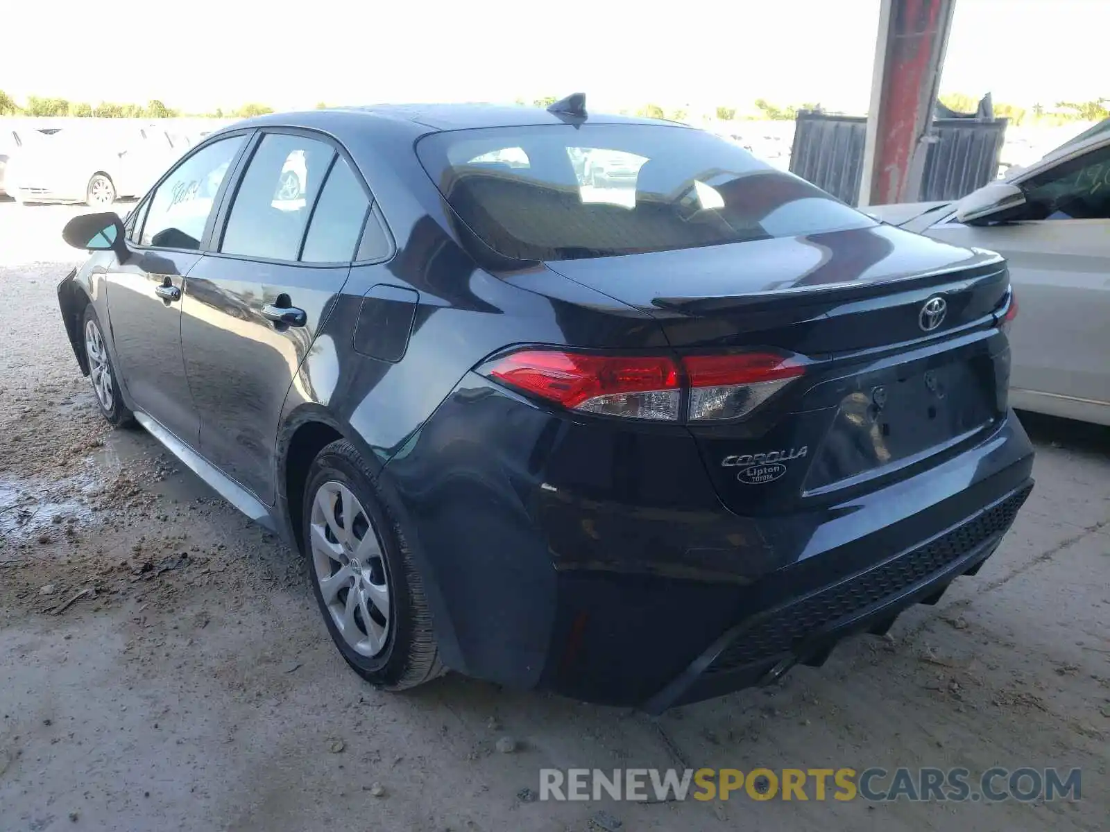 3 Photograph of a damaged car 5YFS4RCE9LP013414 TOYOTA COROLLA 2020