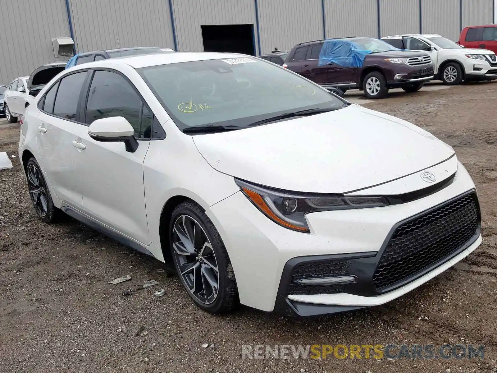 1 Photograph of a damaged car 5YFS4RCE9LP014739 TOYOTA COROLLA 2020