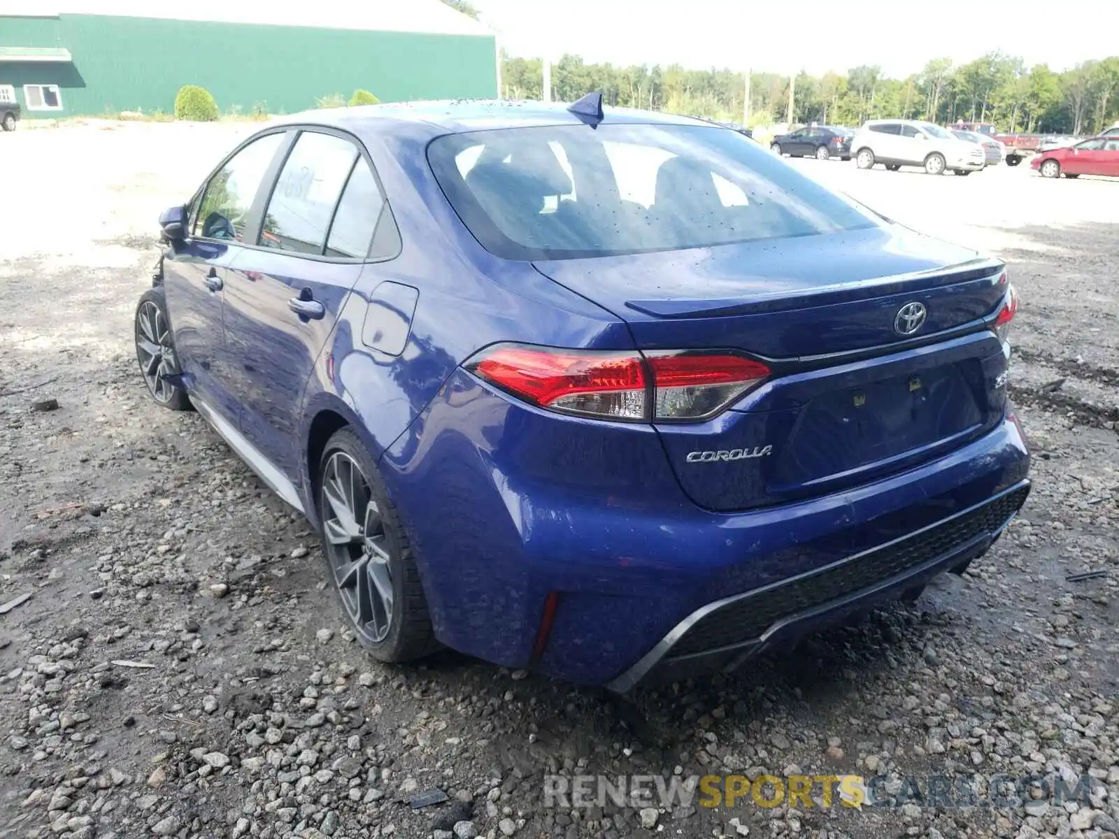 3 Photograph of a damaged car 5YFS4RCE9LP016250 TOYOTA COROLLA 2020