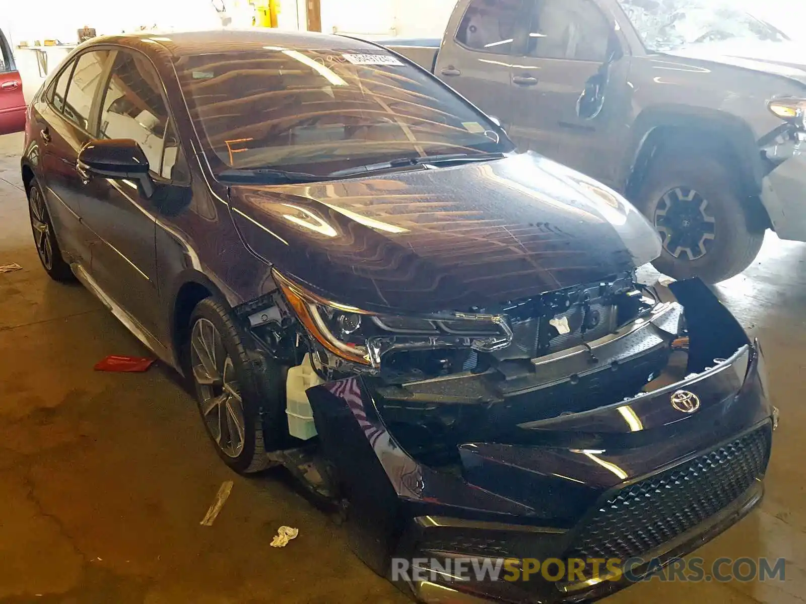 1 Photograph of a damaged car 5YFS4RCE9LP016409 TOYOTA COROLLA 2020