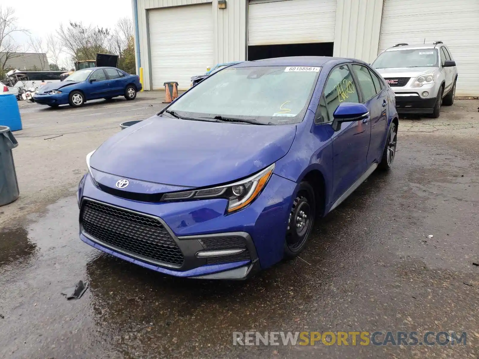 2 Photograph of a damaged car 5YFS4RCE9LP018094 TOYOTA COROLLA 2020