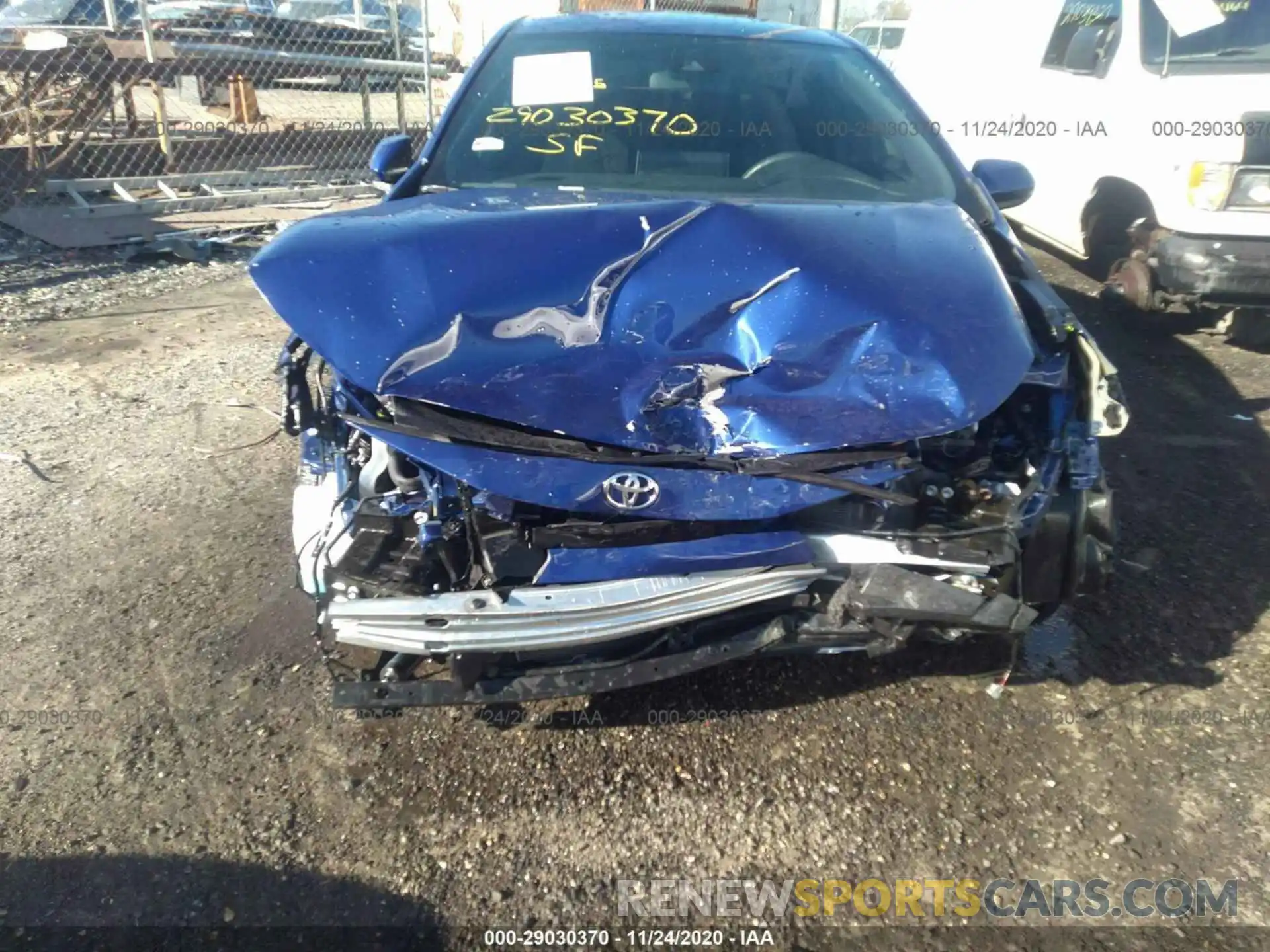 6 Photograph of a damaged car 5YFS4RCE9LP019942 TOYOTA COROLLA 2020