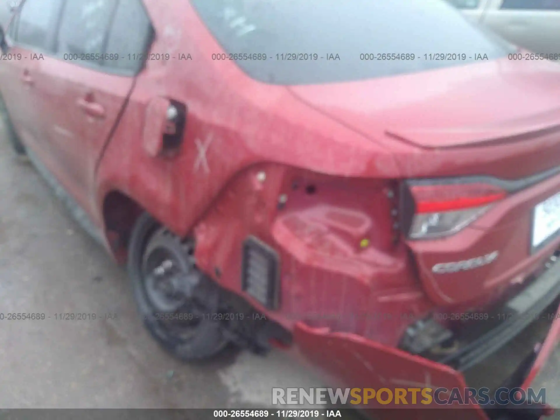 6 Photograph of a damaged car 5YFS4RCE9LP022744 TOYOTA COROLLA 2020