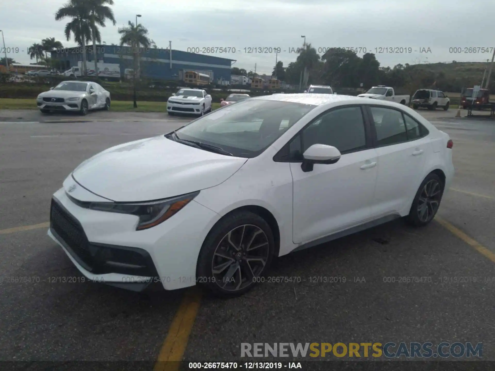 2 Photograph of a damaged car 5YFS4RCE9LP023652 TOYOTA COROLLA 2020