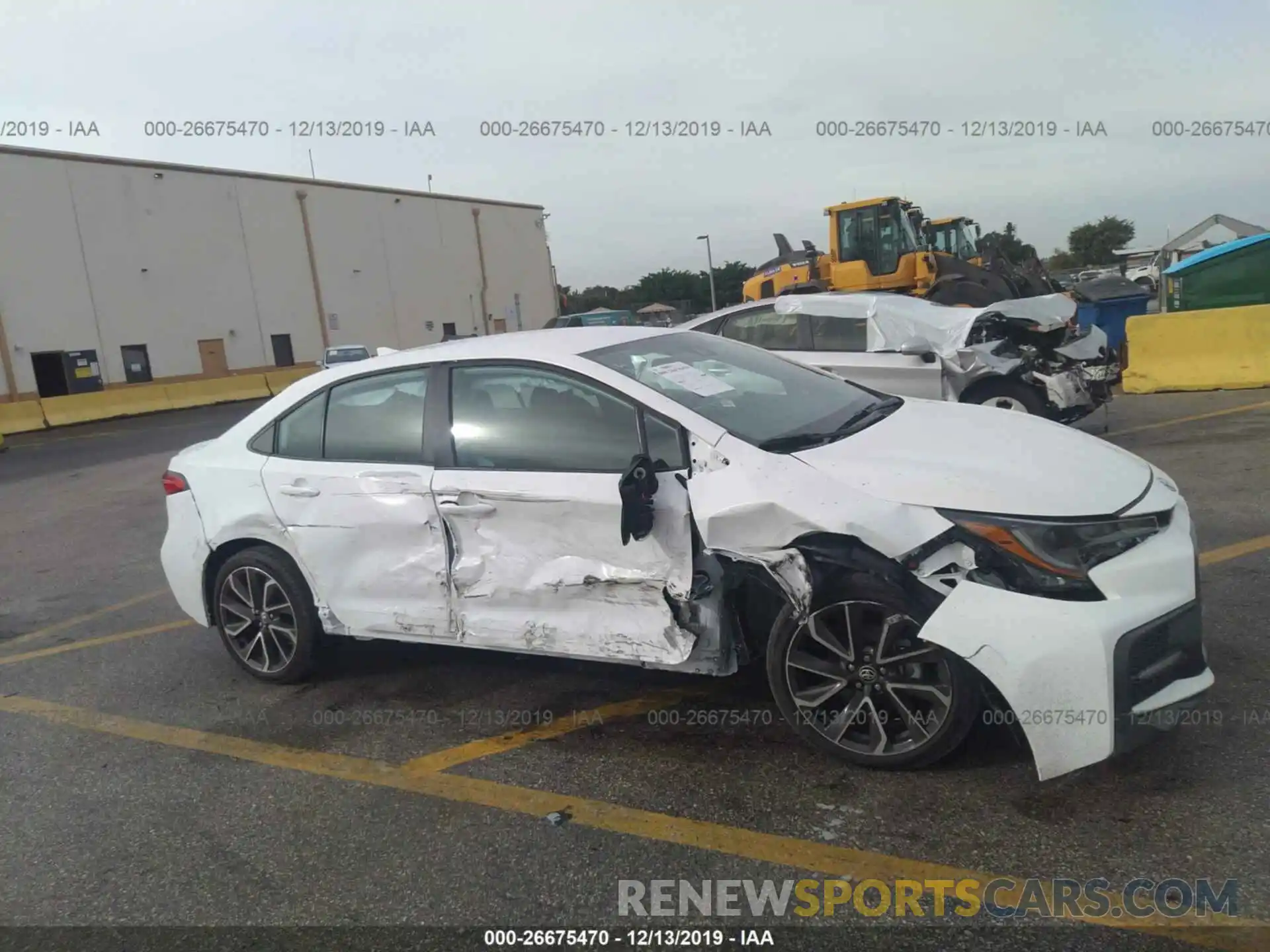 6 Photograph of a damaged car 5YFS4RCE9LP023652 TOYOTA COROLLA 2020