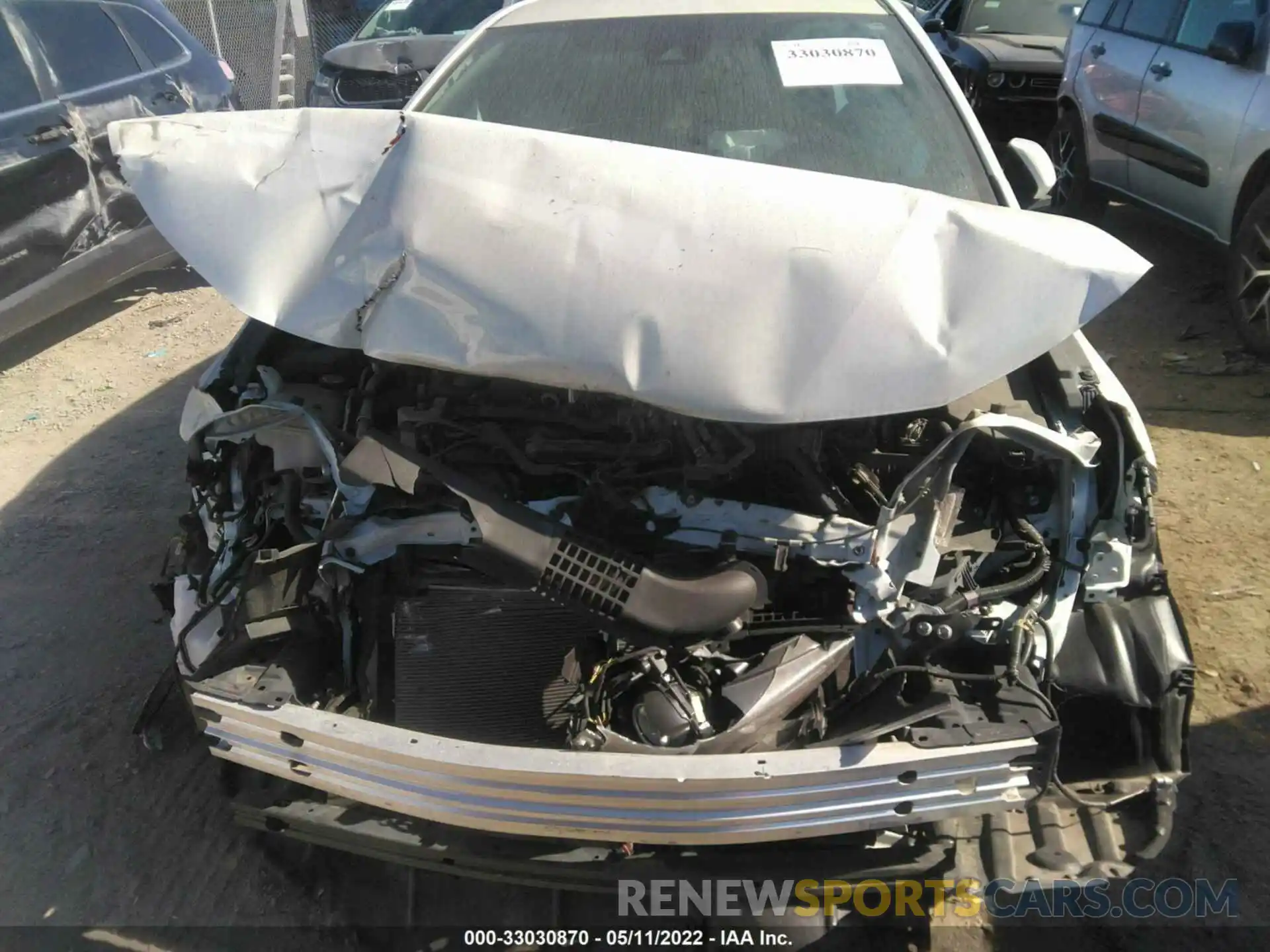 10 Photograph of a damaged car 5YFS4RCE9LP025613 TOYOTA COROLLA 2020