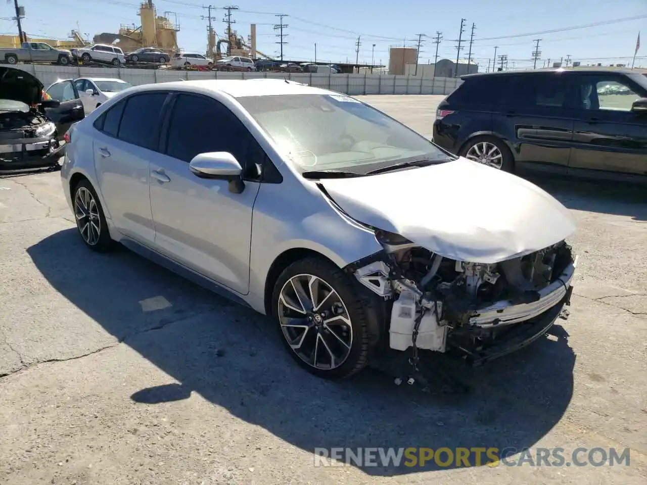 1 Photograph of a damaged car 5YFS4RCE9LP030679 TOYOTA COROLLA 2020