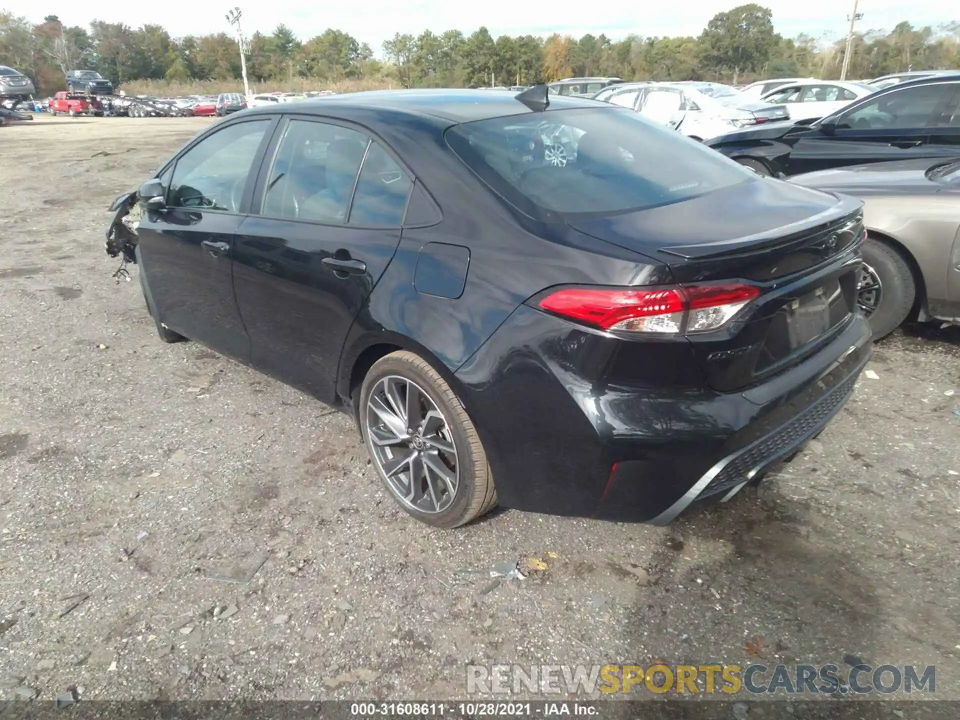 3 Photograph of a damaged car 5YFS4RCE9LP034702 TOYOTA COROLLA 2020