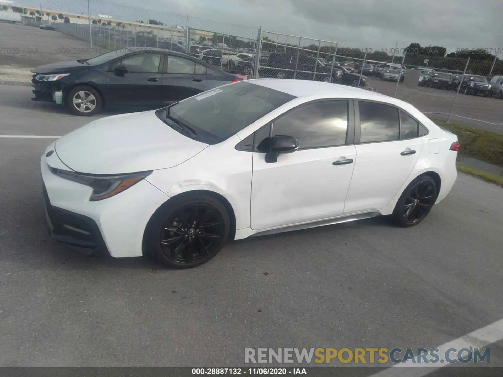 2 Photograph of a damaged car 5YFS4RCE9LP037406 TOYOTA COROLLA 2020