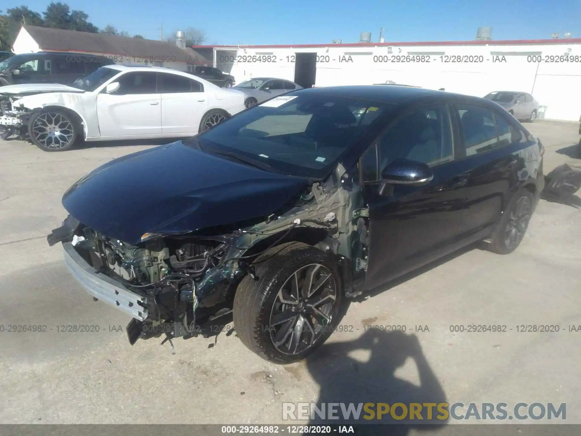 2 Photograph of a damaged car 5YFS4RCE9LP042136 TOYOTA COROLLA 2020