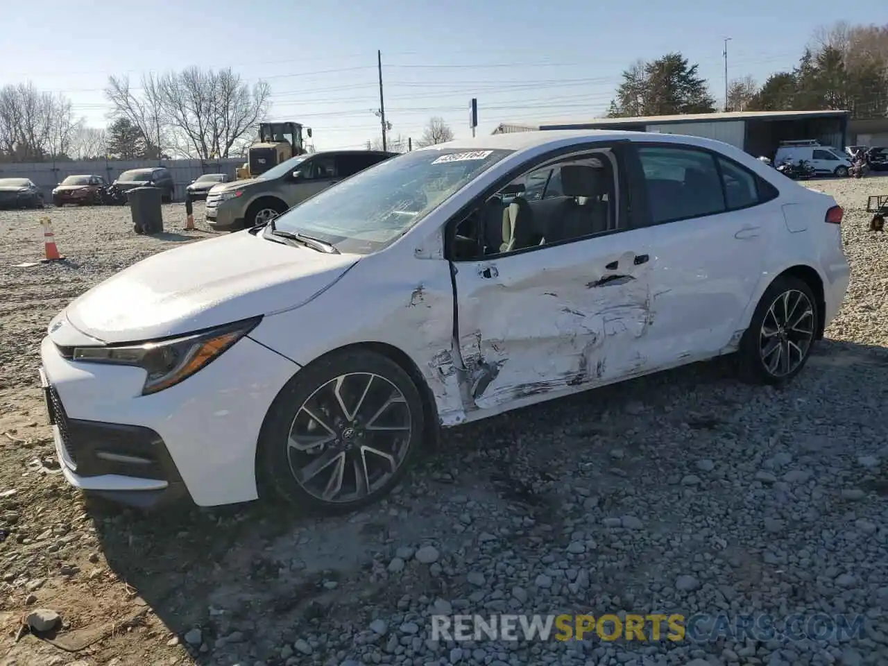 1 Photograph of a damaged car 5YFS4RCE9LP042170 TOYOTA COROLLA 2020