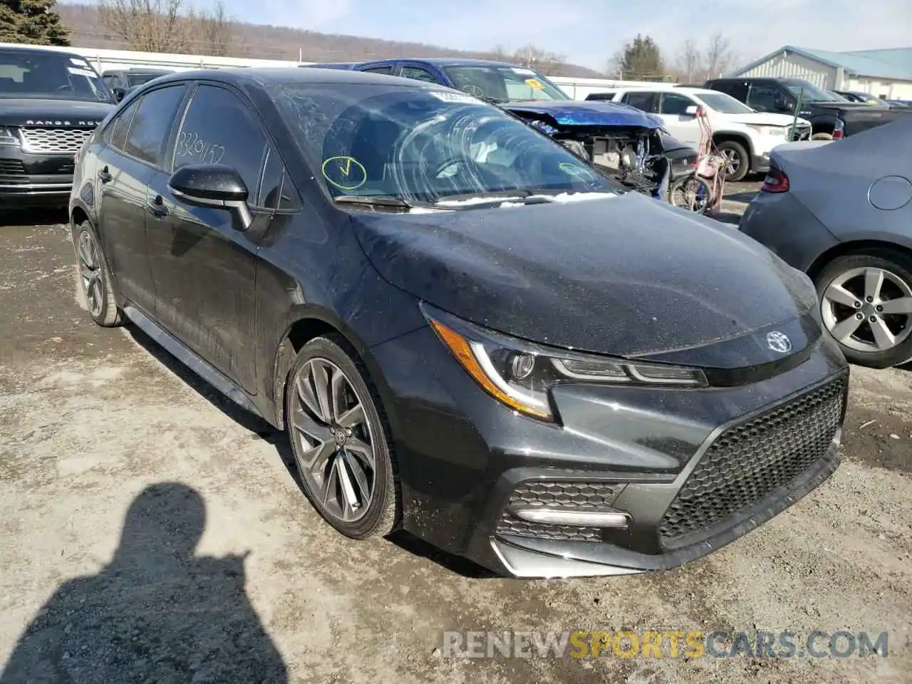 1 Photograph of a damaged car 5YFS4RCE9LP043092 TOYOTA COROLLA 2020