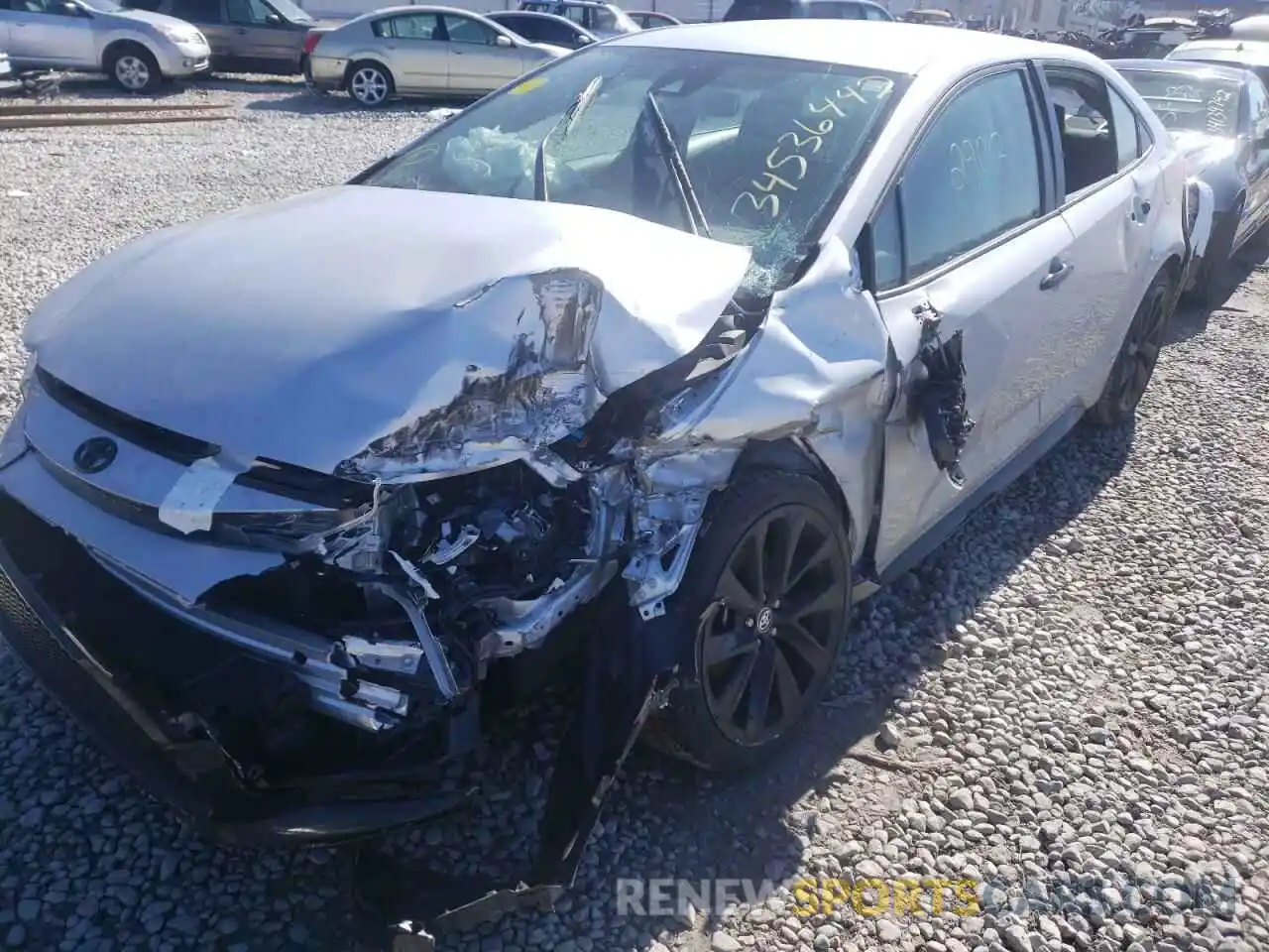 9 Photograph of a damaged car 5YFS4RCE9LP045750 TOYOTA COROLLA 2020