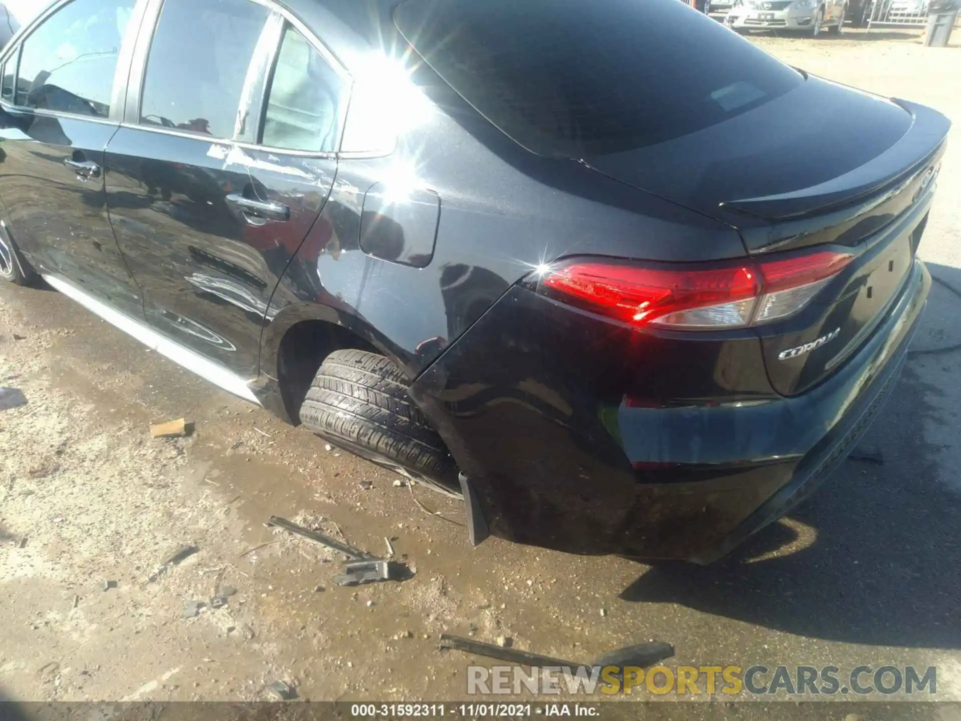 6 Photograph of a damaged car 5YFS4RCE9LP046087 TOYOTA COROLLA 2020