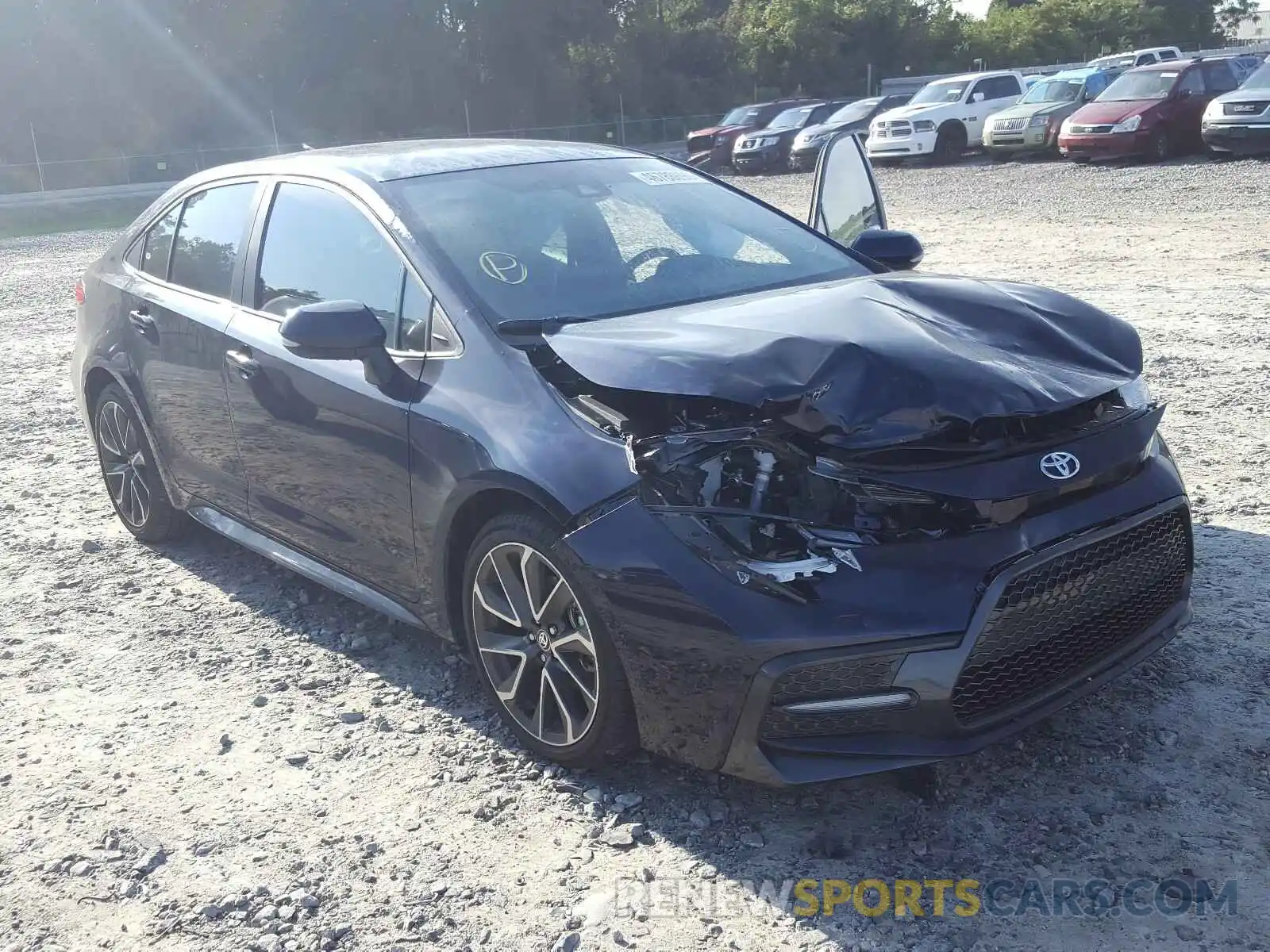 1 Photograph of a damaged car 5YFS4RCE9LP046803 TOYOTA COROLLA 2020