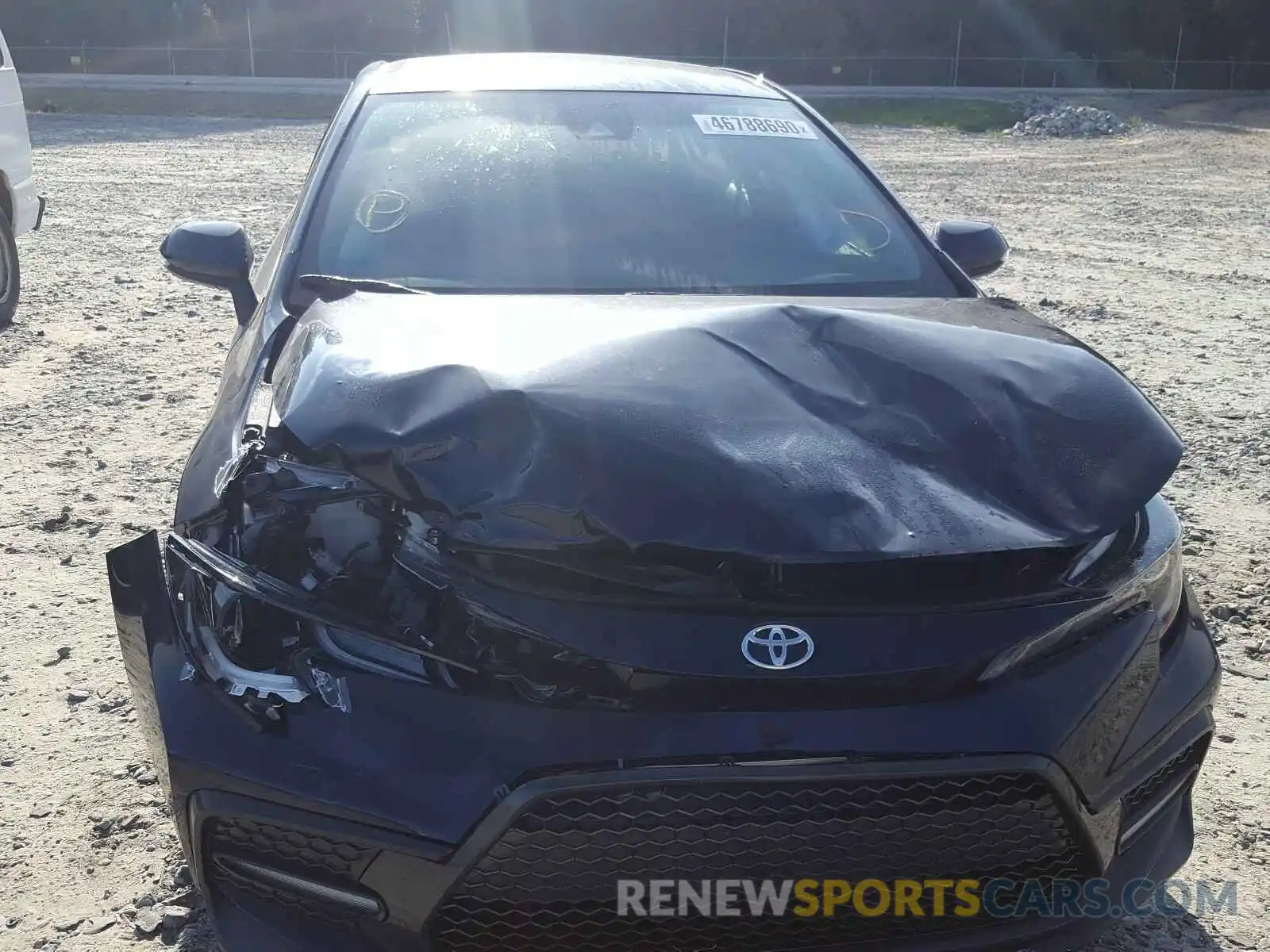 9 Photograph of a damaged car 5YFS4RCE9LP046803 TOYOTA COROLLA 2020