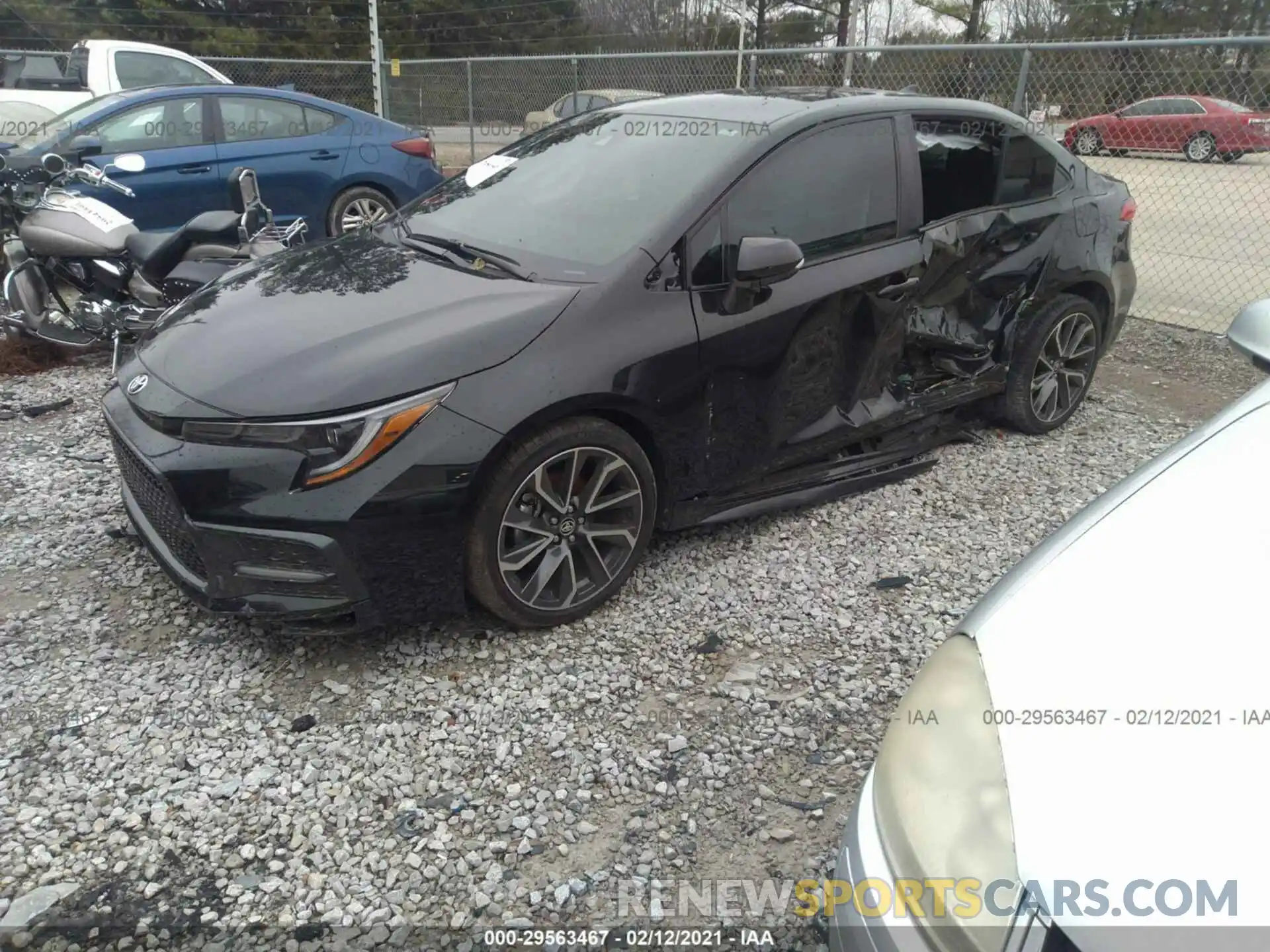 2 Photograph of a damaged car 5YFS4RCE9LP047014 TOYOTA COROLLA 2020