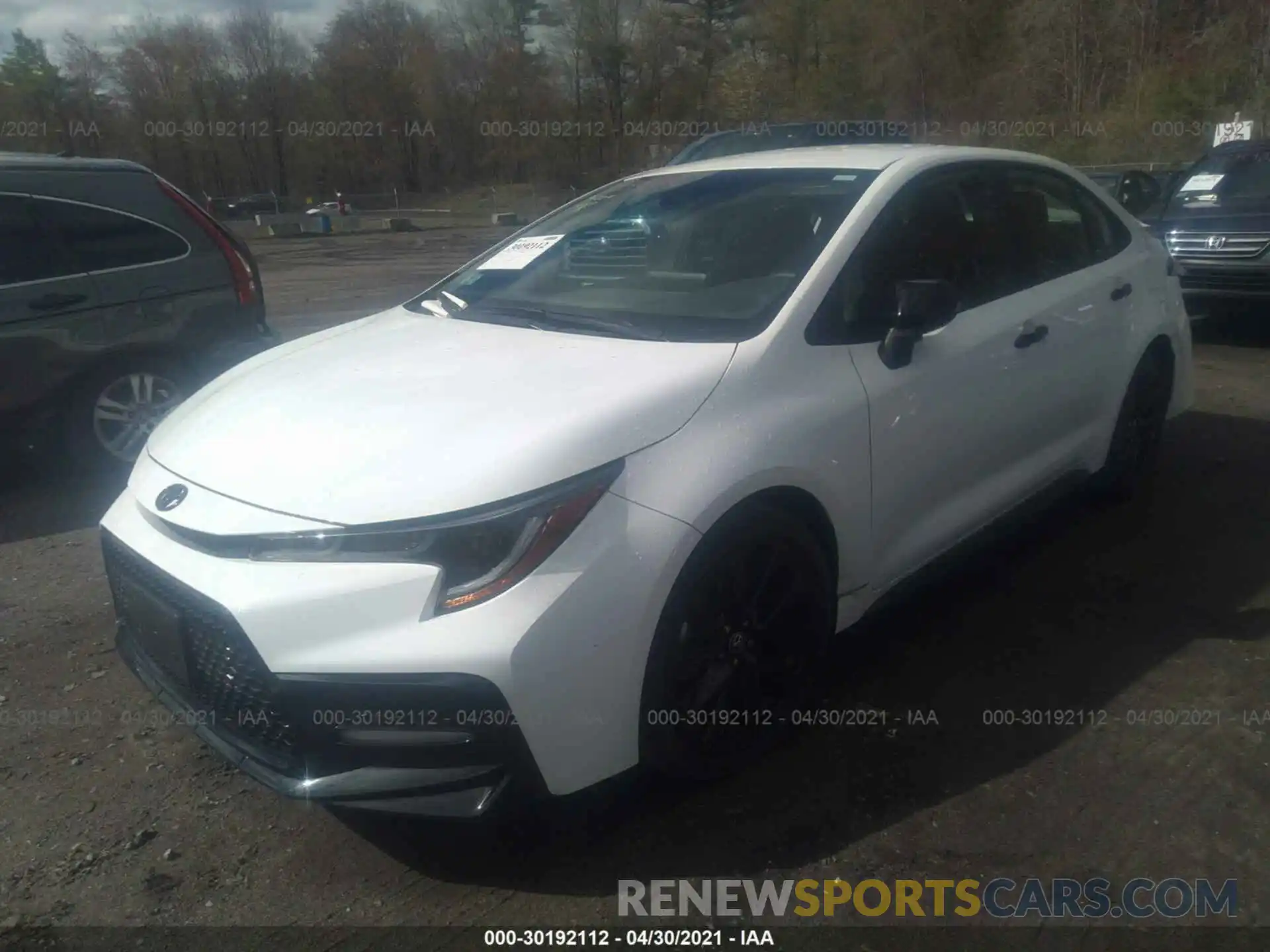 2 Photograph of a damaged car 5YFS4RCE9LP048678 TOYOTA COROLLA 2020