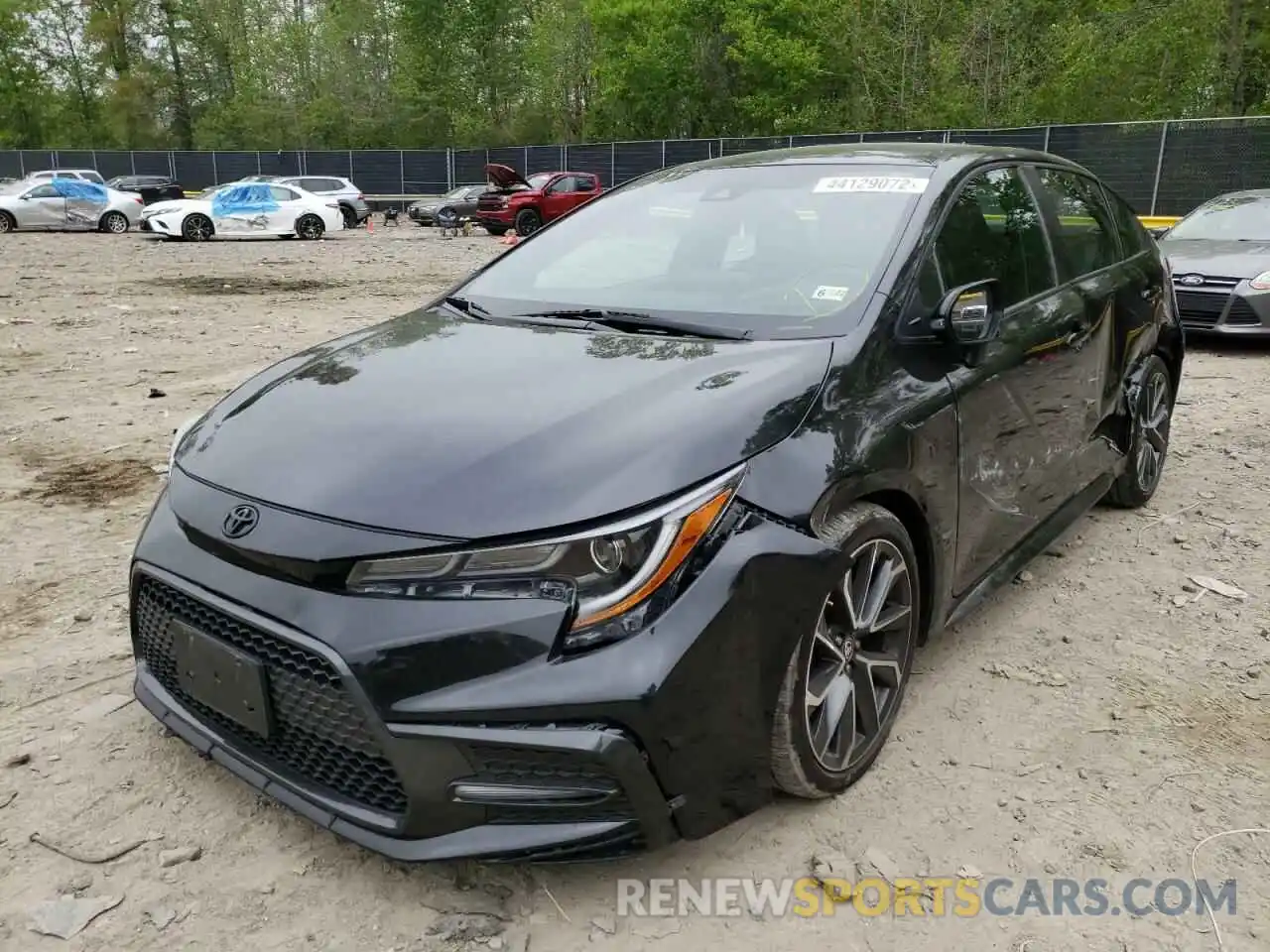 2 Photograph of a damaged car 5YFS4RCE9LP049510 TOYOTA COROLLA 2020