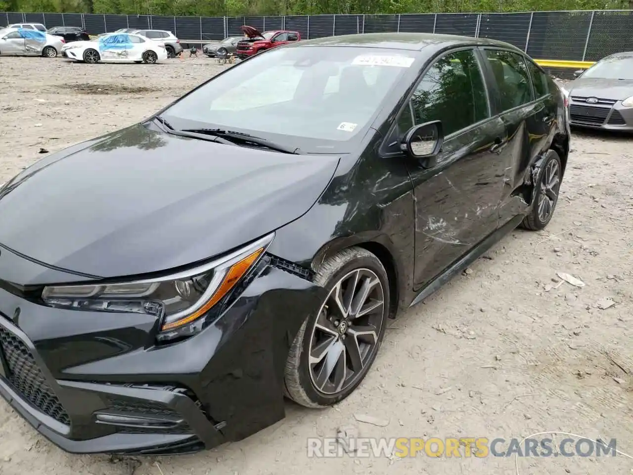 9 Photograph of a damaged car 5YFS4RCE9LP049510 TOYOTA COROLLA 2020