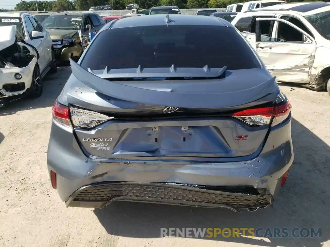 9 Photograph of a damaged car 5YFS4RCE9LP052004 TOYOTA COROLLA 2020