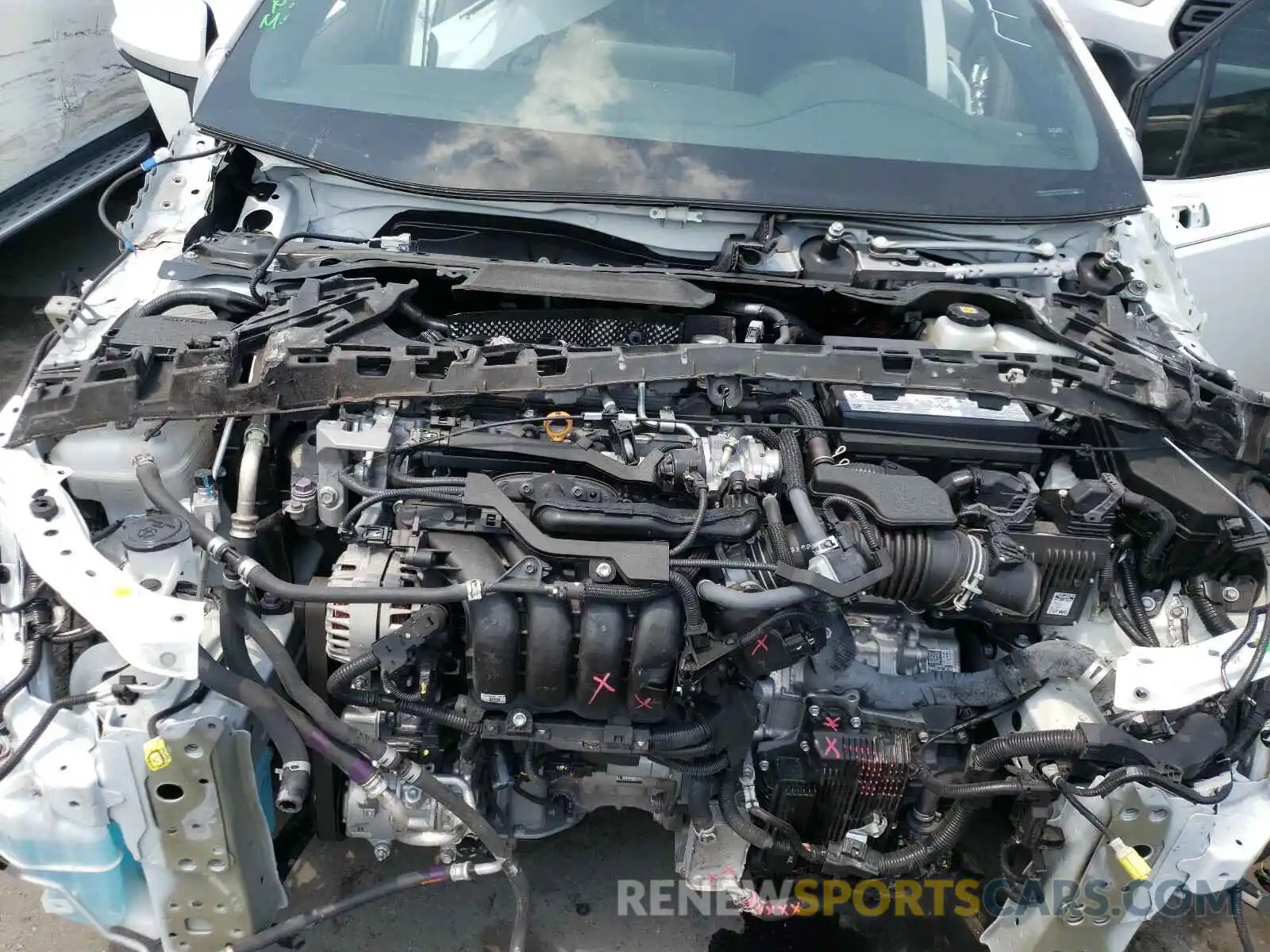 7 Photograph of a damaged car 5YFS4RCE9LP052343 TOYOTA COROLLA 2020