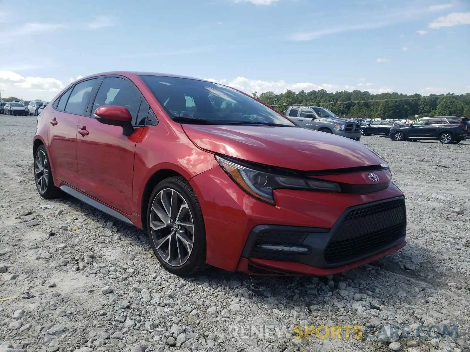 1 Photograph of a damaged car 5YFS4RCE9LP056909 TOYOTA COROLLA 2020