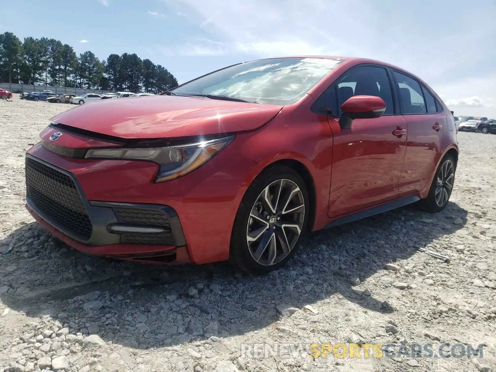 2 Photograph of a damaged car 5YFS4RCE9LP056909 TOYOTA COROLLA 2020