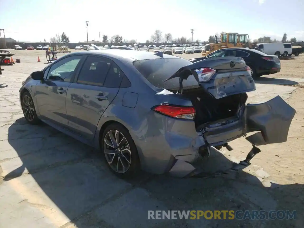 3 Photograph of a damaged car 5YFS4RCE9LP057140 TOYOTA COROLLA 2020