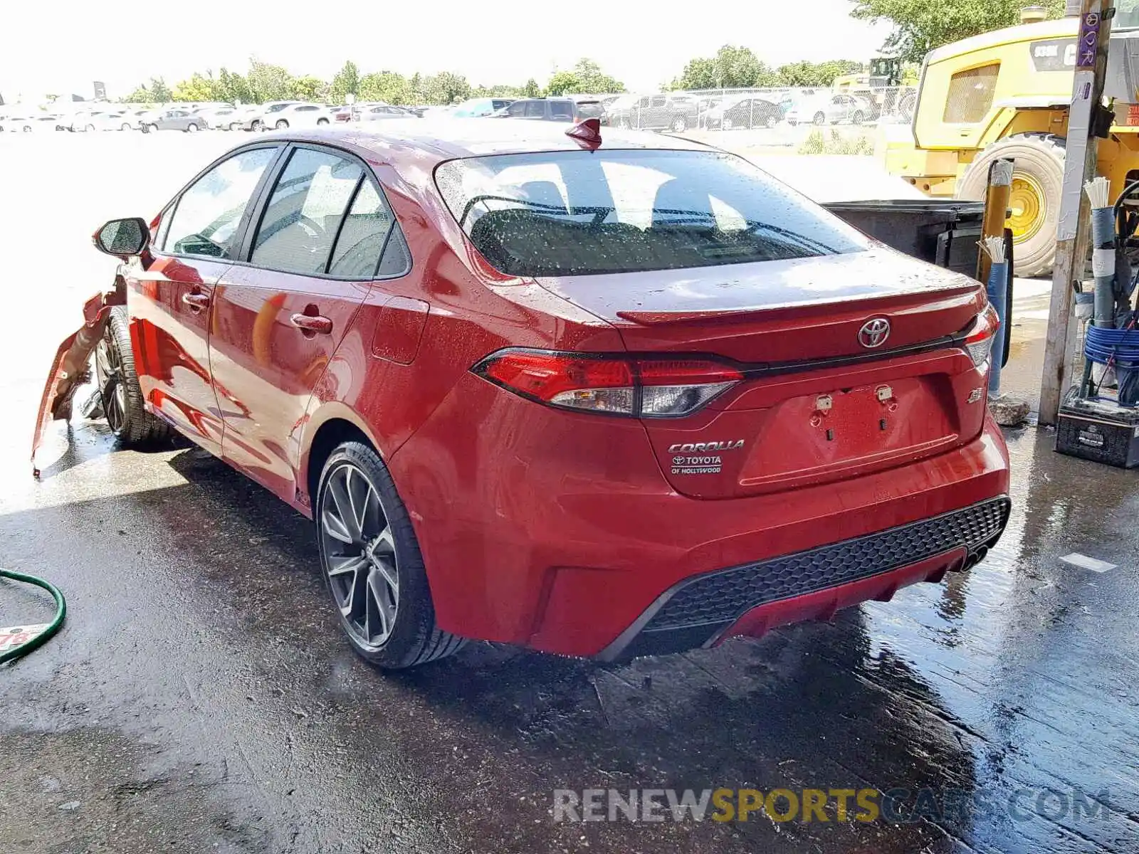 3 Photograph of a damaged car 5YFS4RCEXLP001370 TOYOTA COROLLA 2020