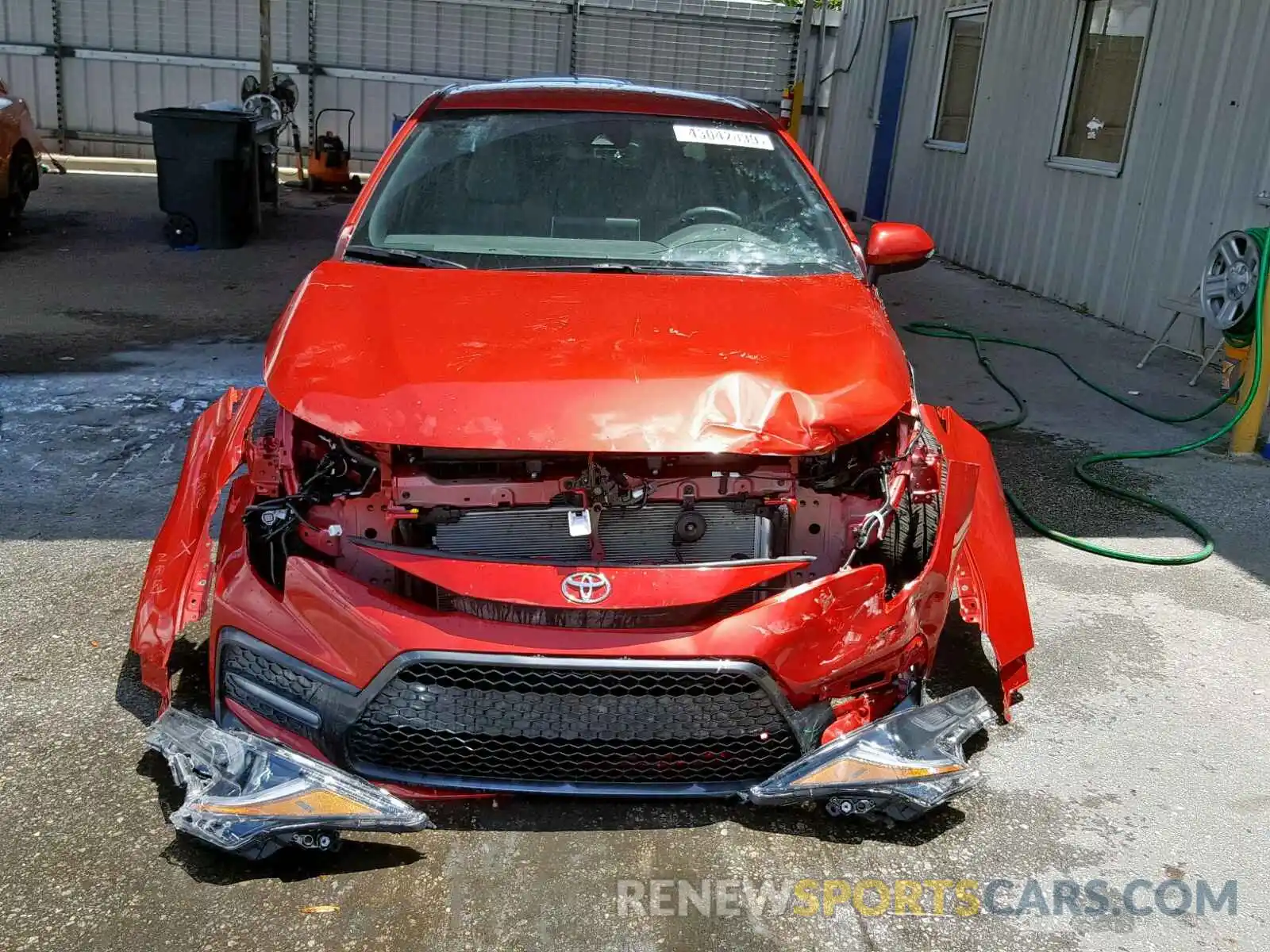 9 Photograph of a damaged car 5YFS4RCEXLP001370 TOYOTA COROLLA 2020