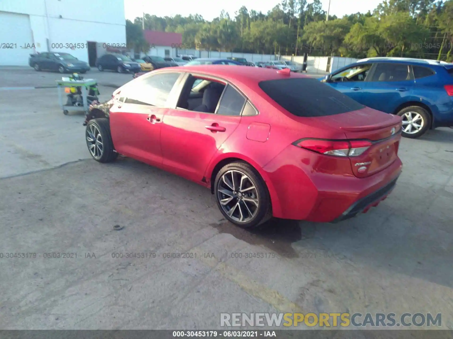 3 Photograph of a damaged car 5YFS4RCEXLP002258 TOYOTA COROLLA 2020