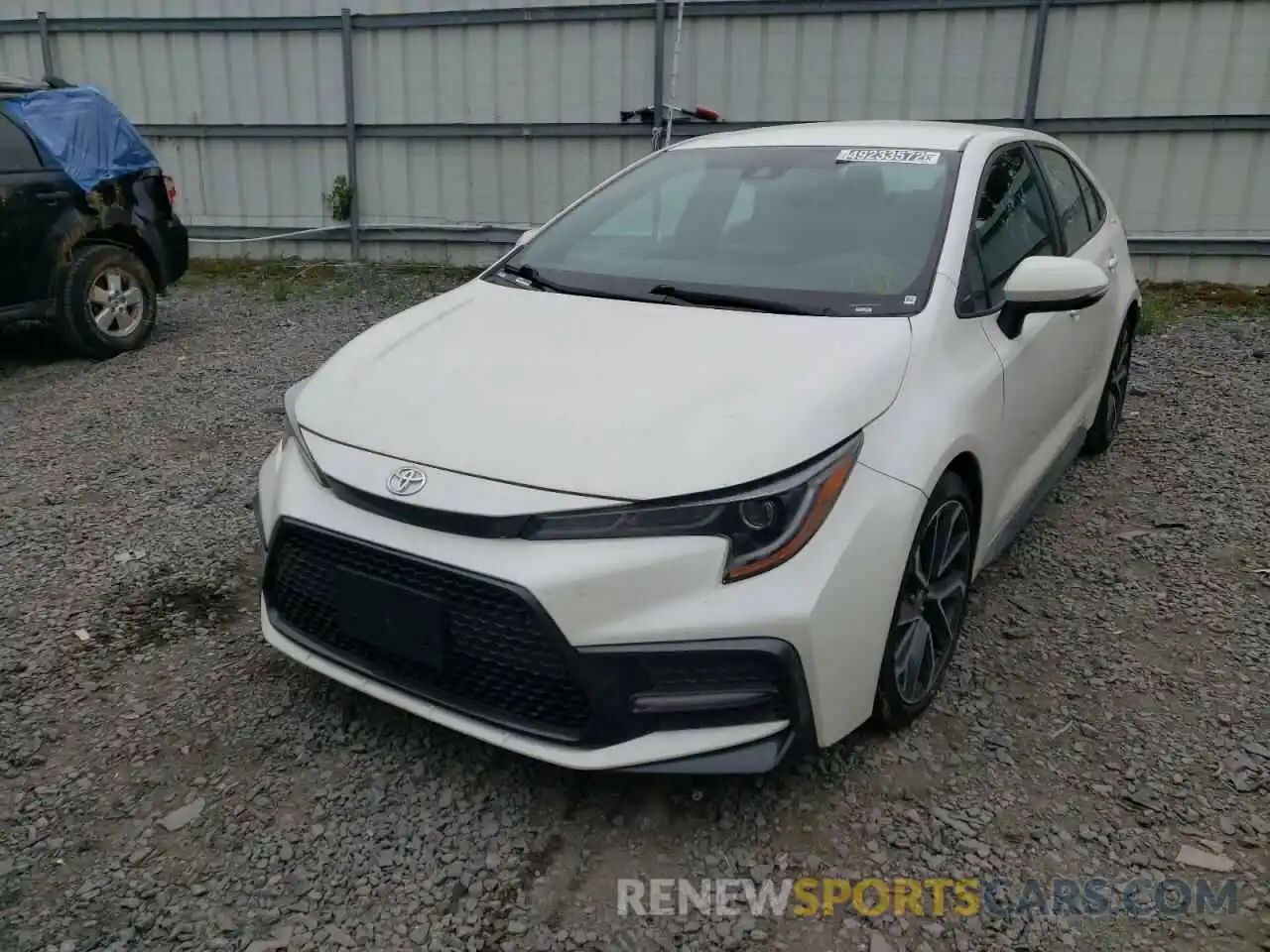 2 Photograph of a damaged car 5YFS4RCEXLP009288 TOYOTA COROLLA 2020