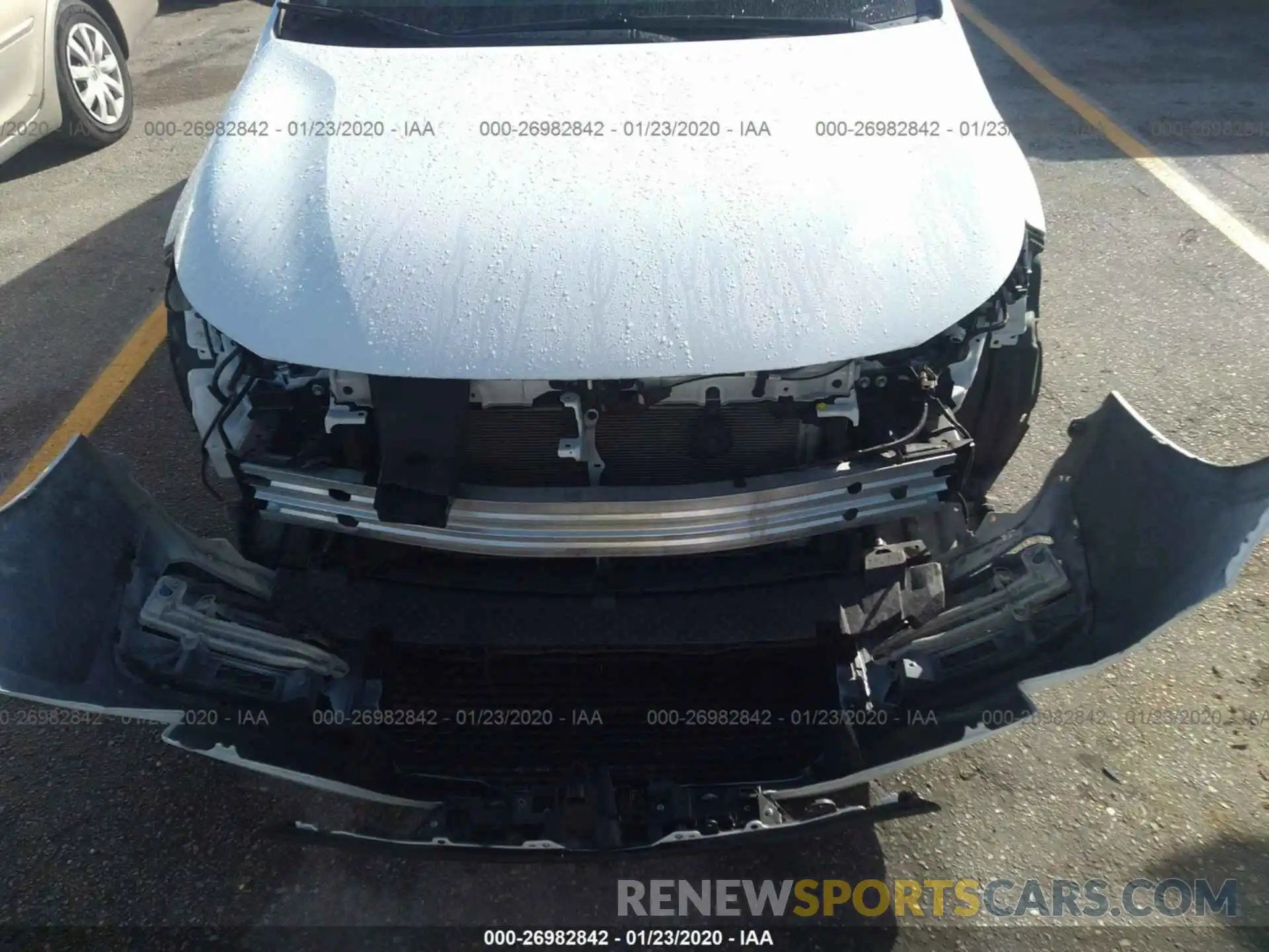 6 Photograph of a damaged car 5YFS4RCEXLP011025 TOYOTA COROLLA 2020