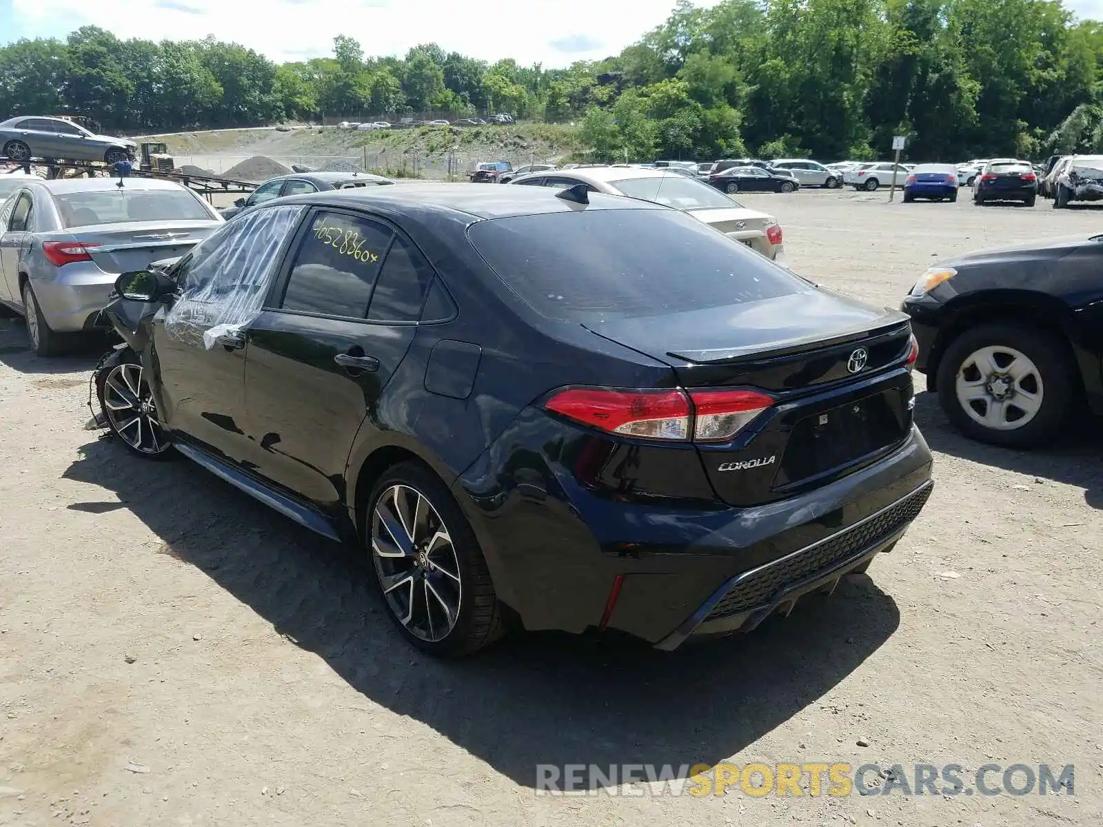 3 Photograph of a damaged car 5YFS4RCEXLP013910 TOYOTA COROLLA 2020