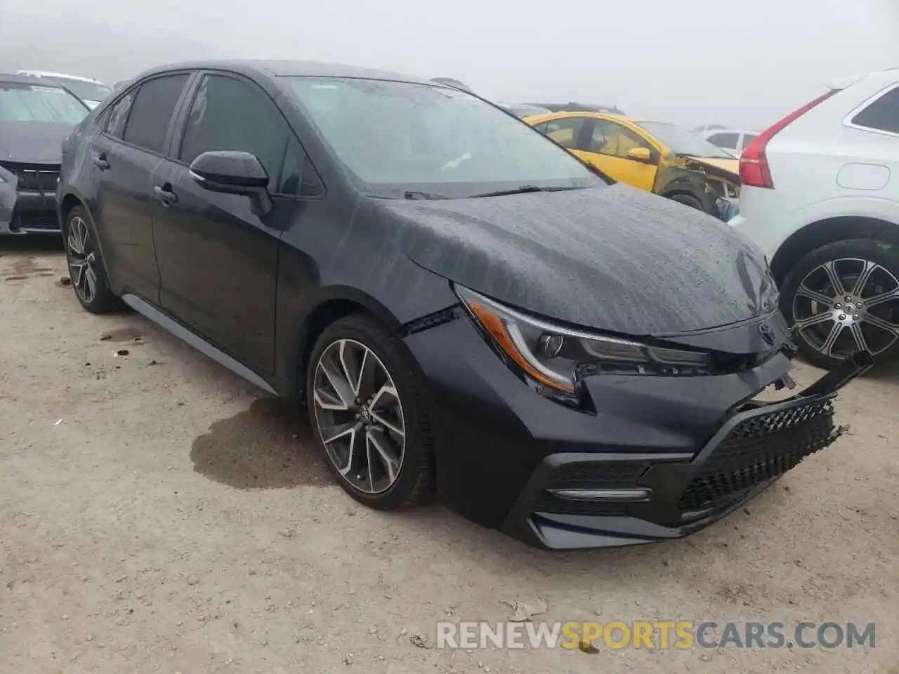 1 Photograph of a damaged car 5YFS4RCEXLP018993 TOYOTA COROLLA 2020