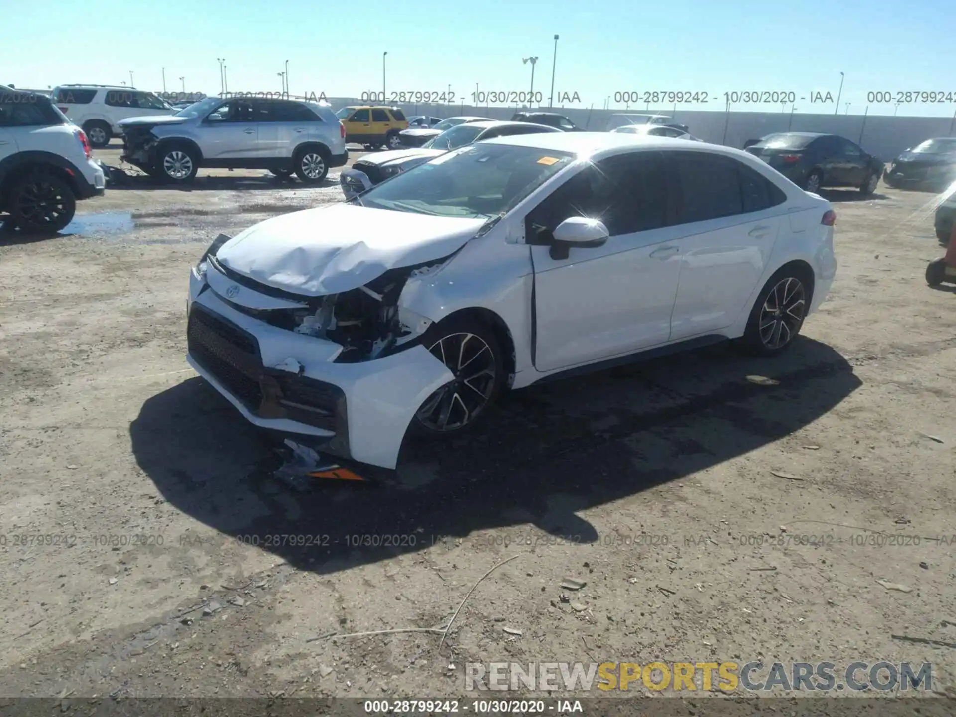 6 Photograph of a damaged car 5YFS4RCEXLP021179 TOYOTA COROLLA 2020