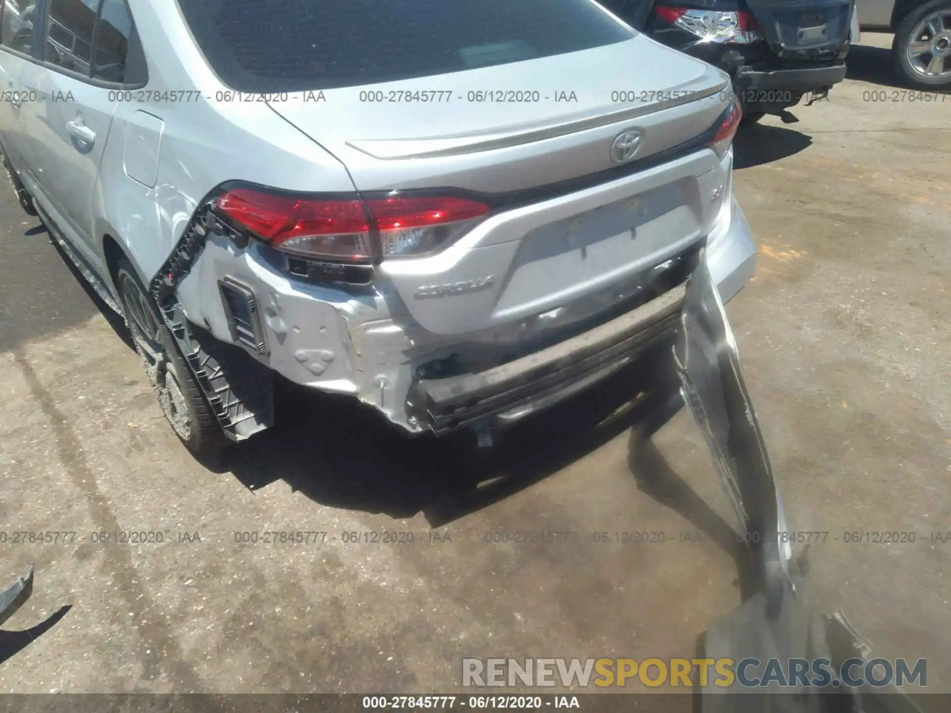 6 Photograph of a damaged car 5YFS4RCEXLP021232 TOYOTA COROLLA 2020