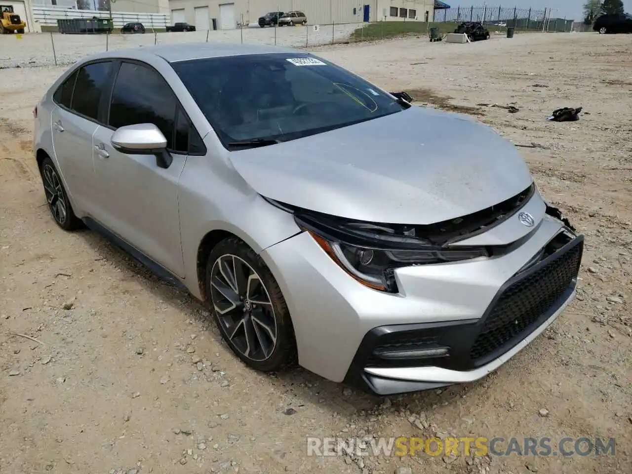 1 Photograph of a damaged car 5YFS4RCEXLP021344 TOYOTA COROLLA 2020