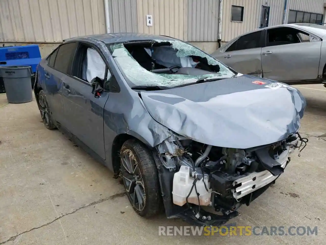 1 Photograph of a damaged car 5YFS4RCEXLP022848 TOYOTA COROLLA 2020