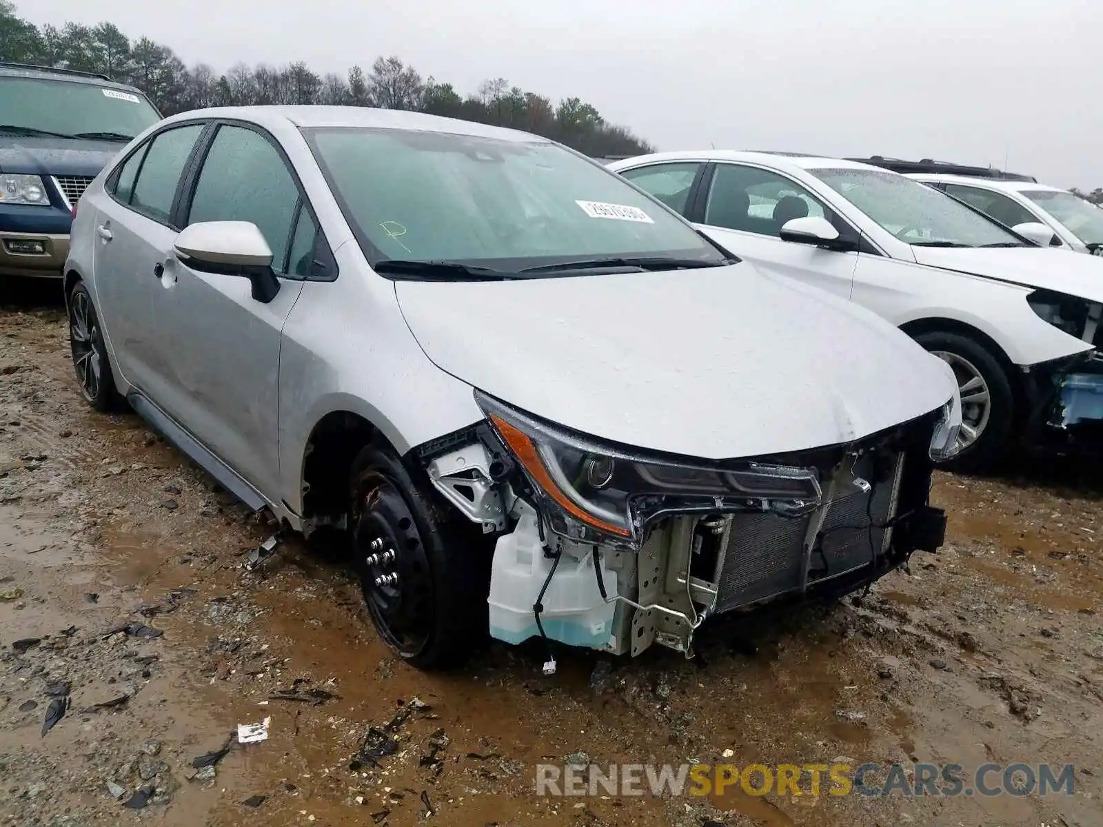 1 Photograph of a damaged car 5YFS4RCEXLP026334 TOYOTA COROLLA 2020