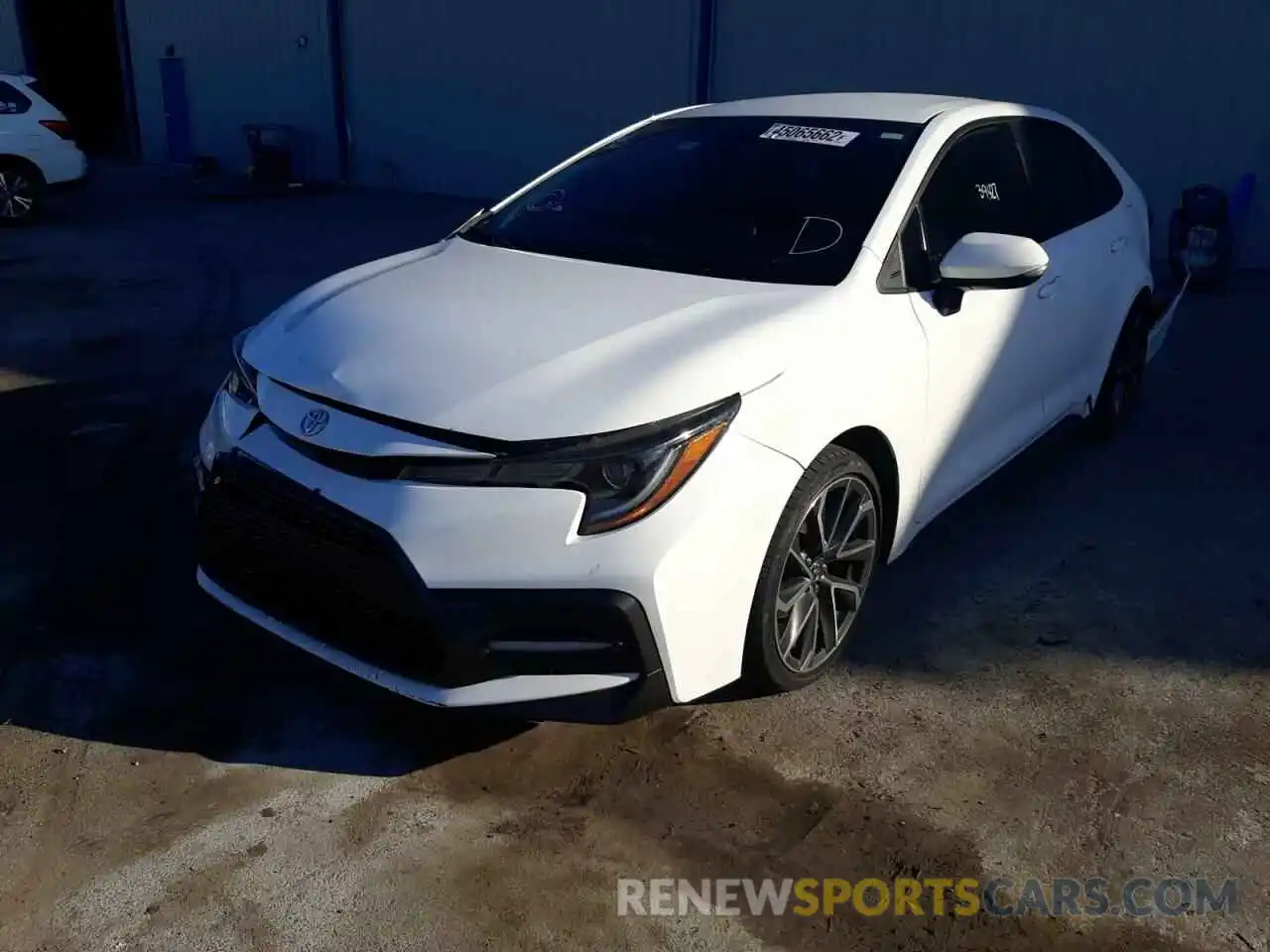 2 Photograph of a damaged car 5YFS4RCEXLP027998 TOYOTA COROLLA 2020