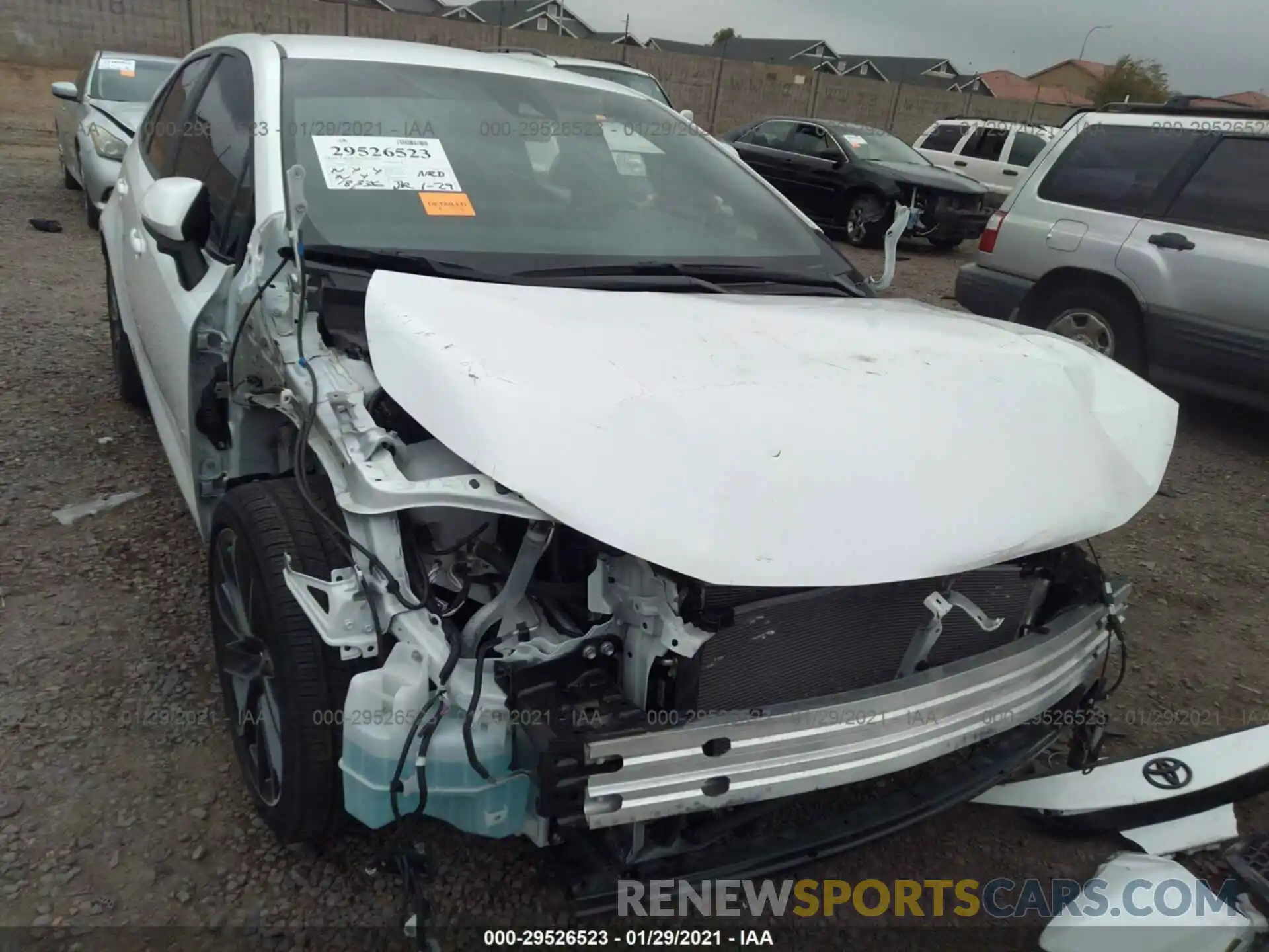 6 Photograph of a damaged car 5YFS4RCEXLP029833 TOYOTA COROLLA 2020